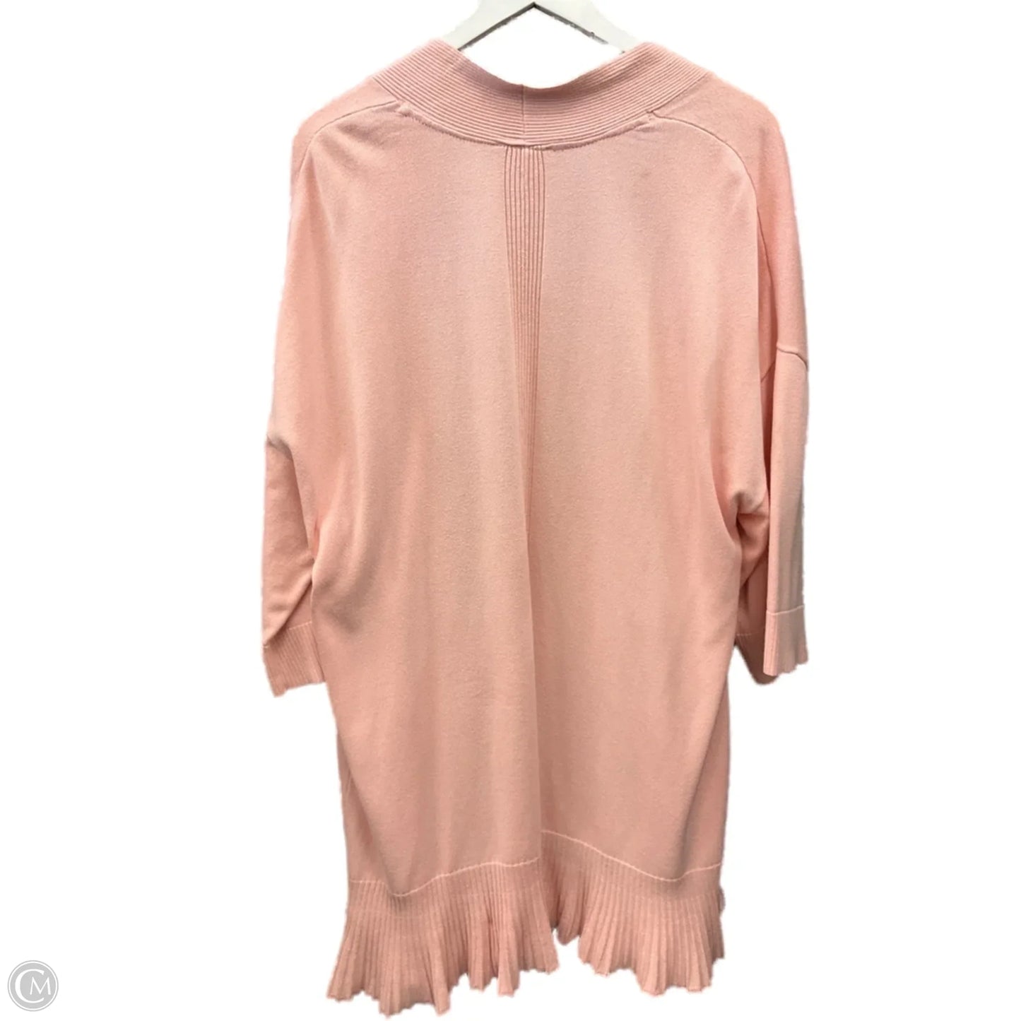 Cardigan By Isaac Mizrahi Live Qvc In Pink, Size: Xl