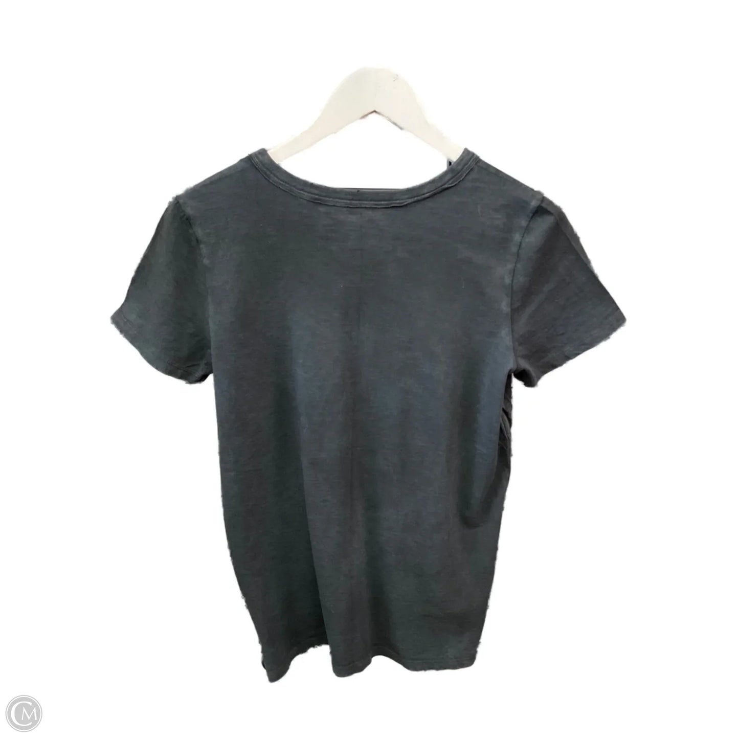 Top Short Sleeve By Aerie In Black, Size: S