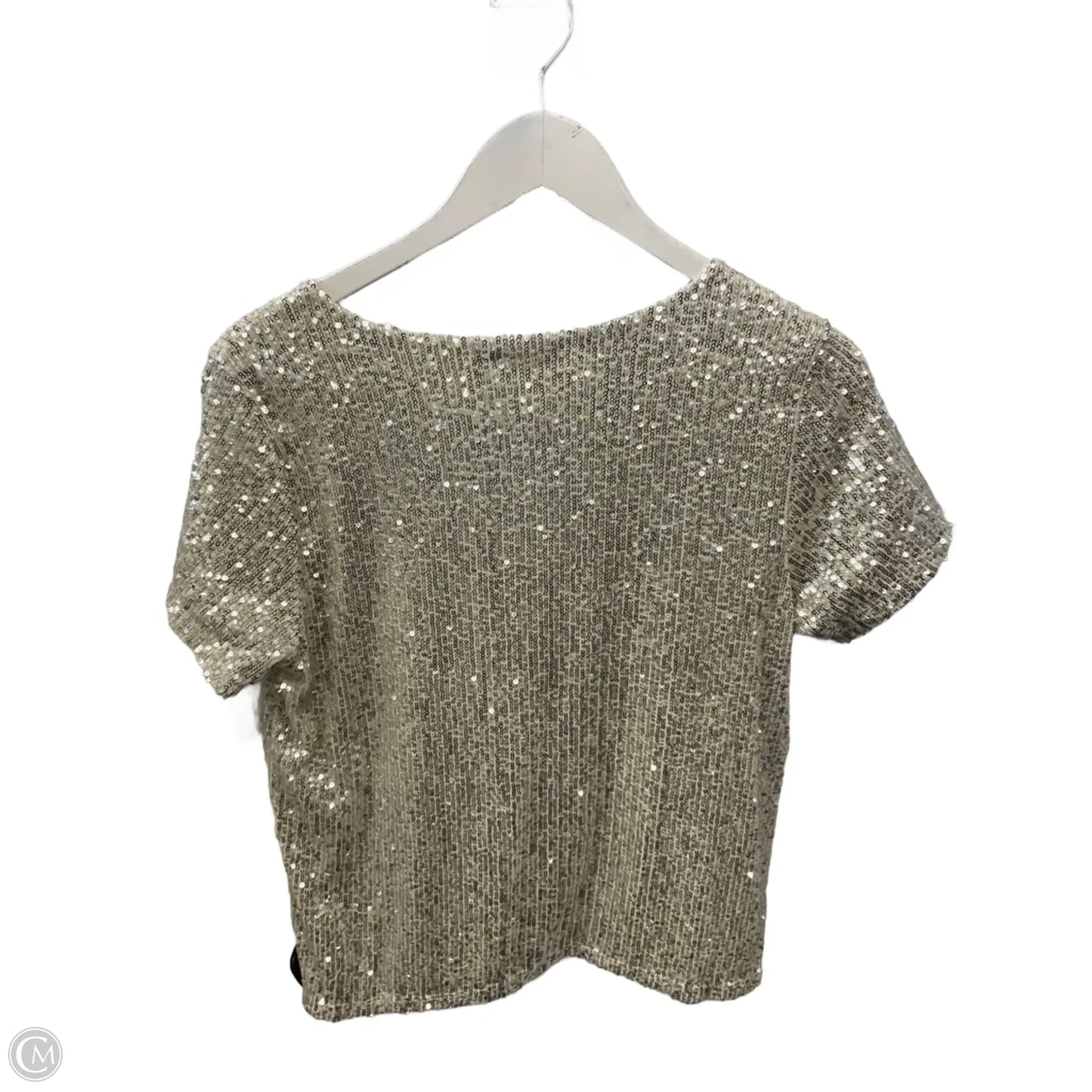 Top Short Sleeve By Z Supply In Cream, Size: S