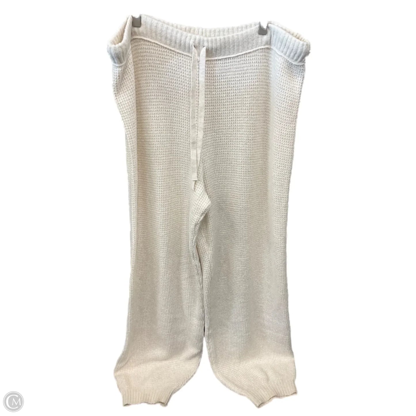 Pants Lounge By Aerie In Cream, Size: Xl