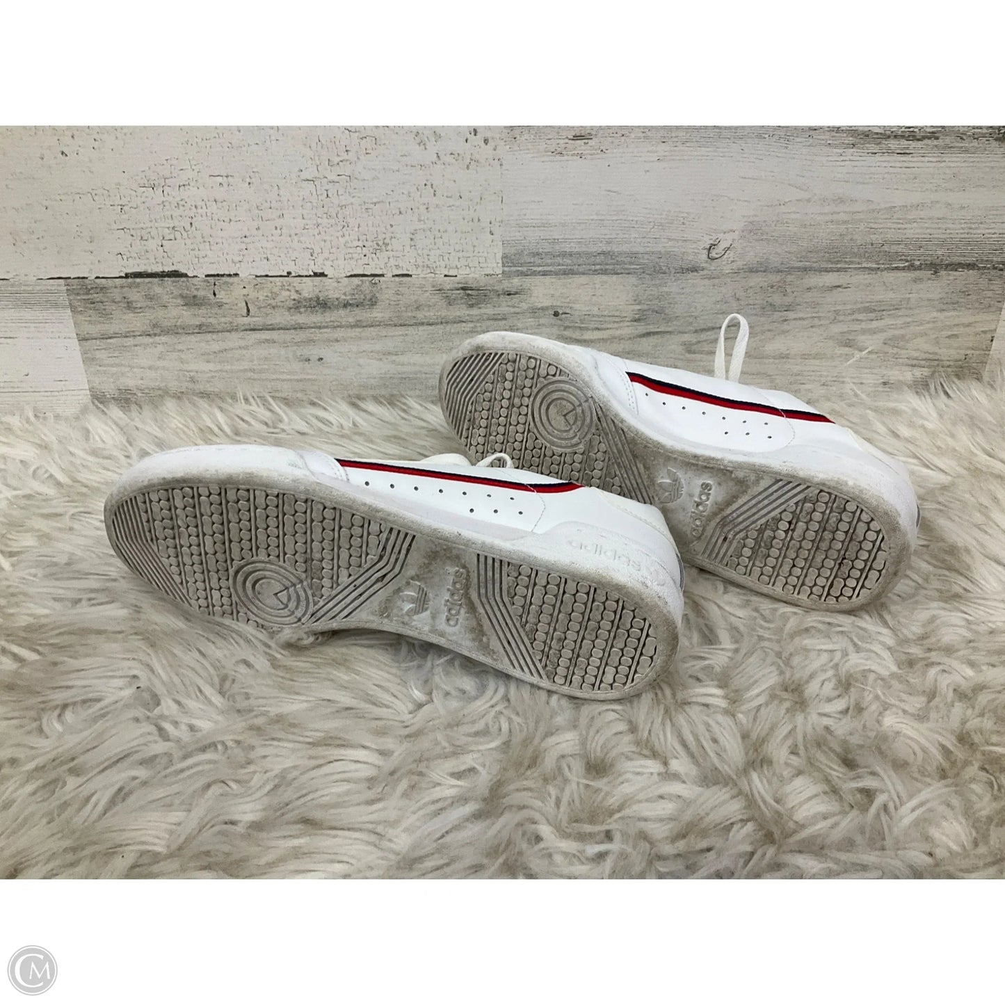 Shoes Athletic By Adidas In White, Size: 7