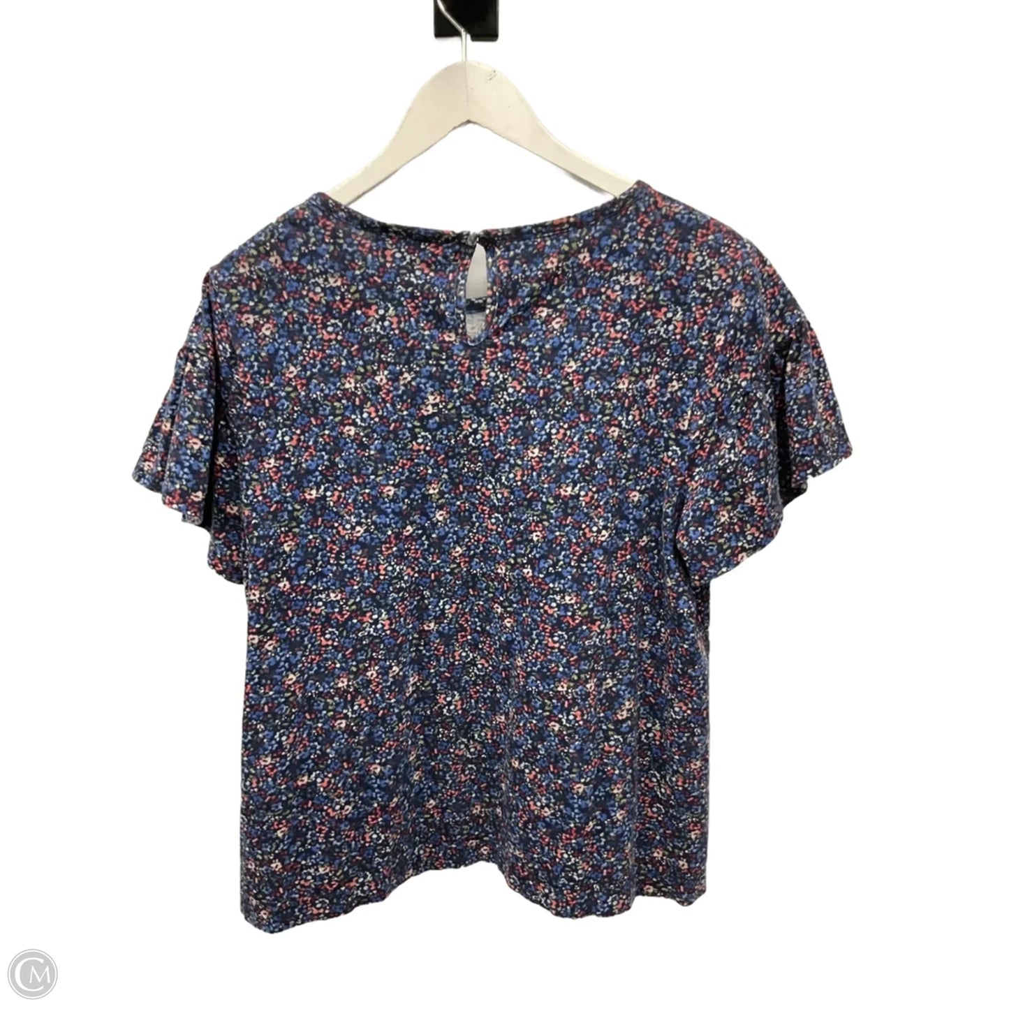 Top Short Sleeve By Lane Bryant In Blue, Size: L