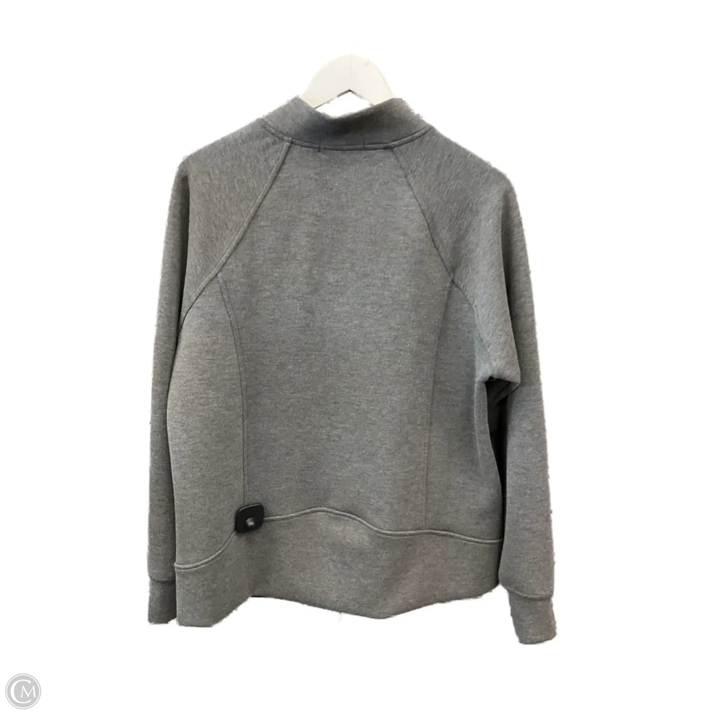 Sweatshirt Collar By Clothes Mentor In Grey, Size: 2x