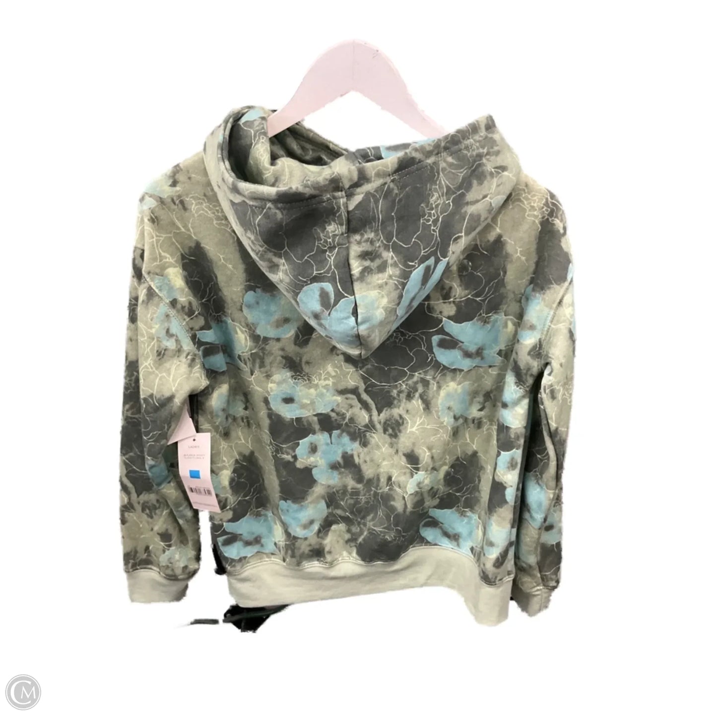 Sweatshirt Hoodie By Just Be In Green, Size: S