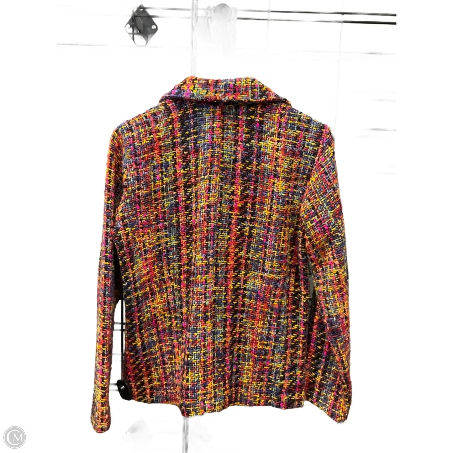 Blazer By Chicos In Multi-colored, Size: M