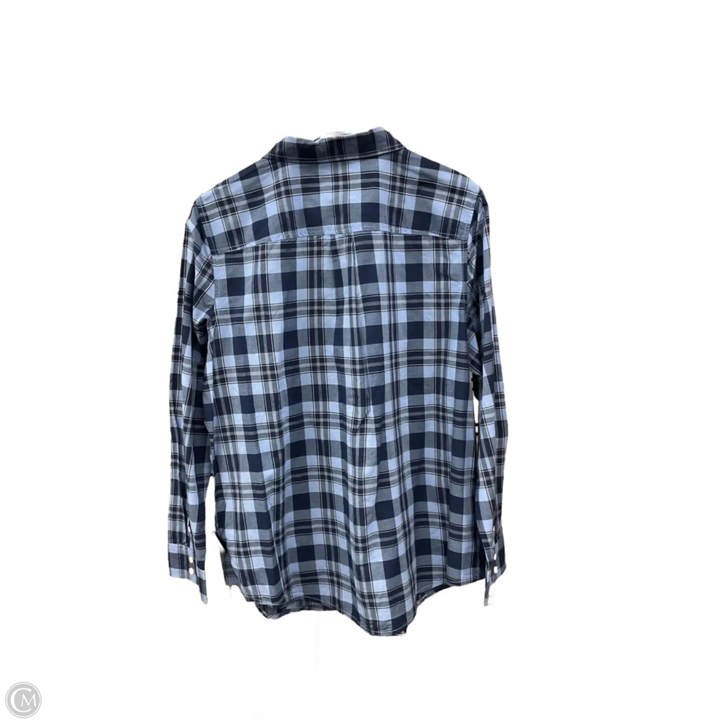 Top Long Sleeve By St Johns Bay In Blue, Size: Xl