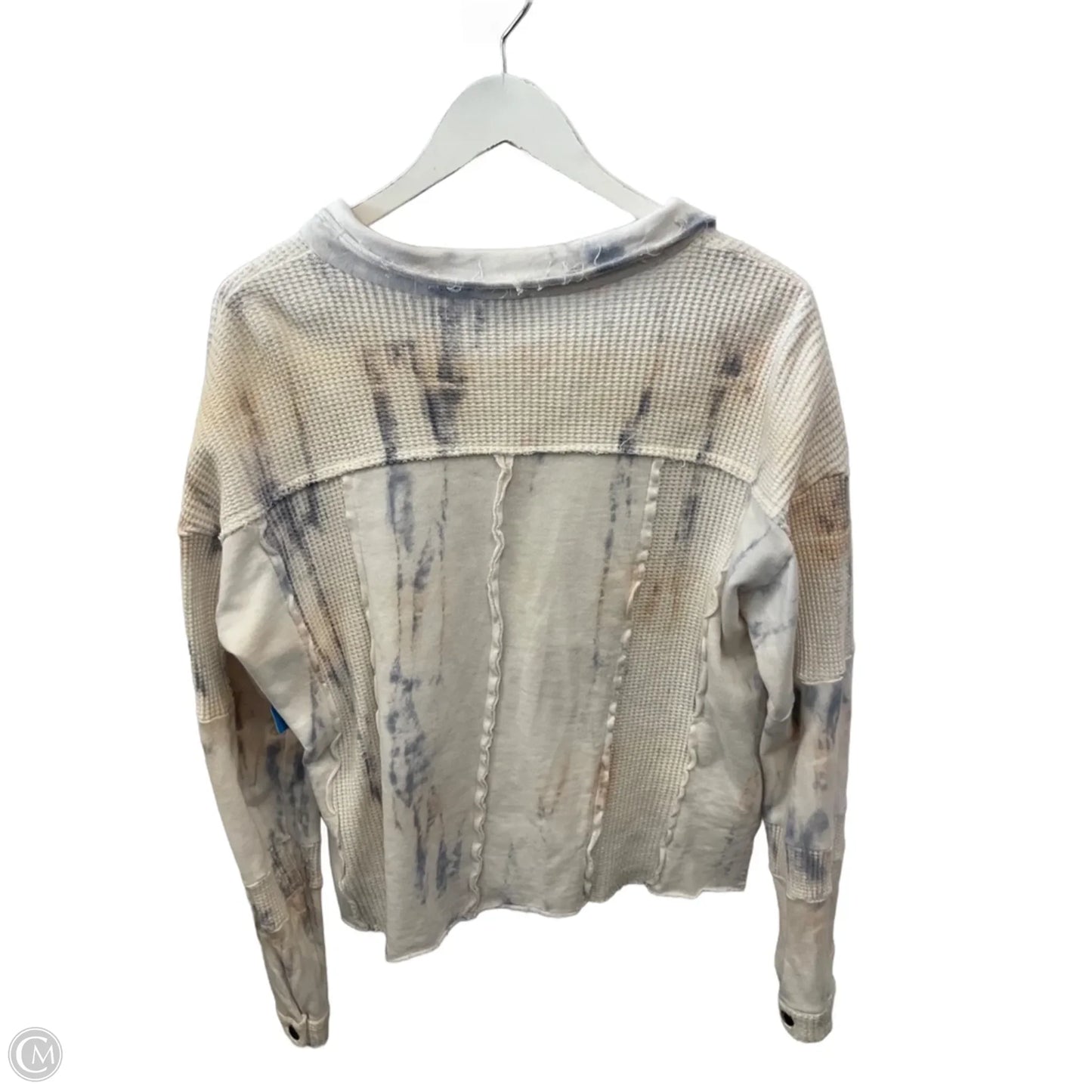 Top Long Sleeve By Pol In Multi-colored, Size: M