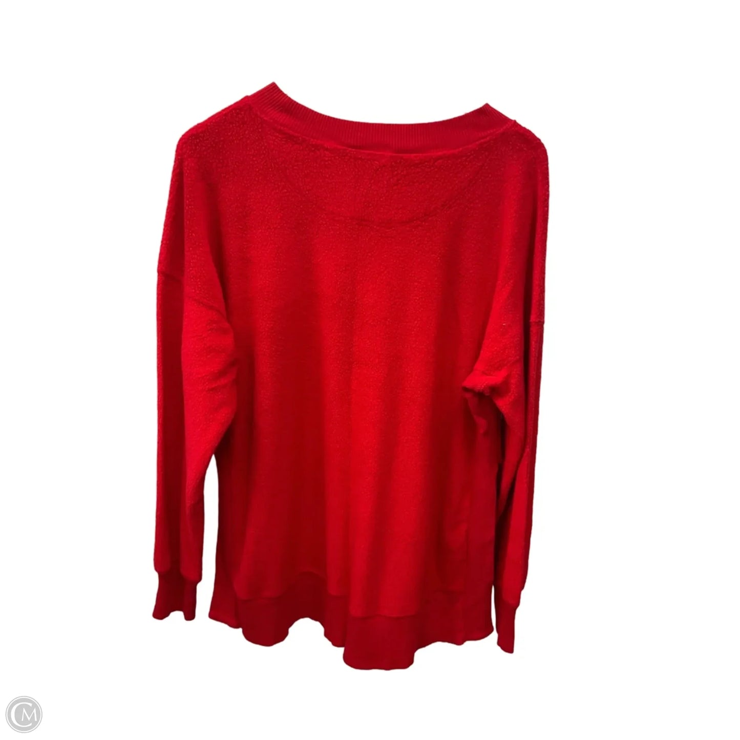Top Long Sleeve By Aerie In Red, Size: M