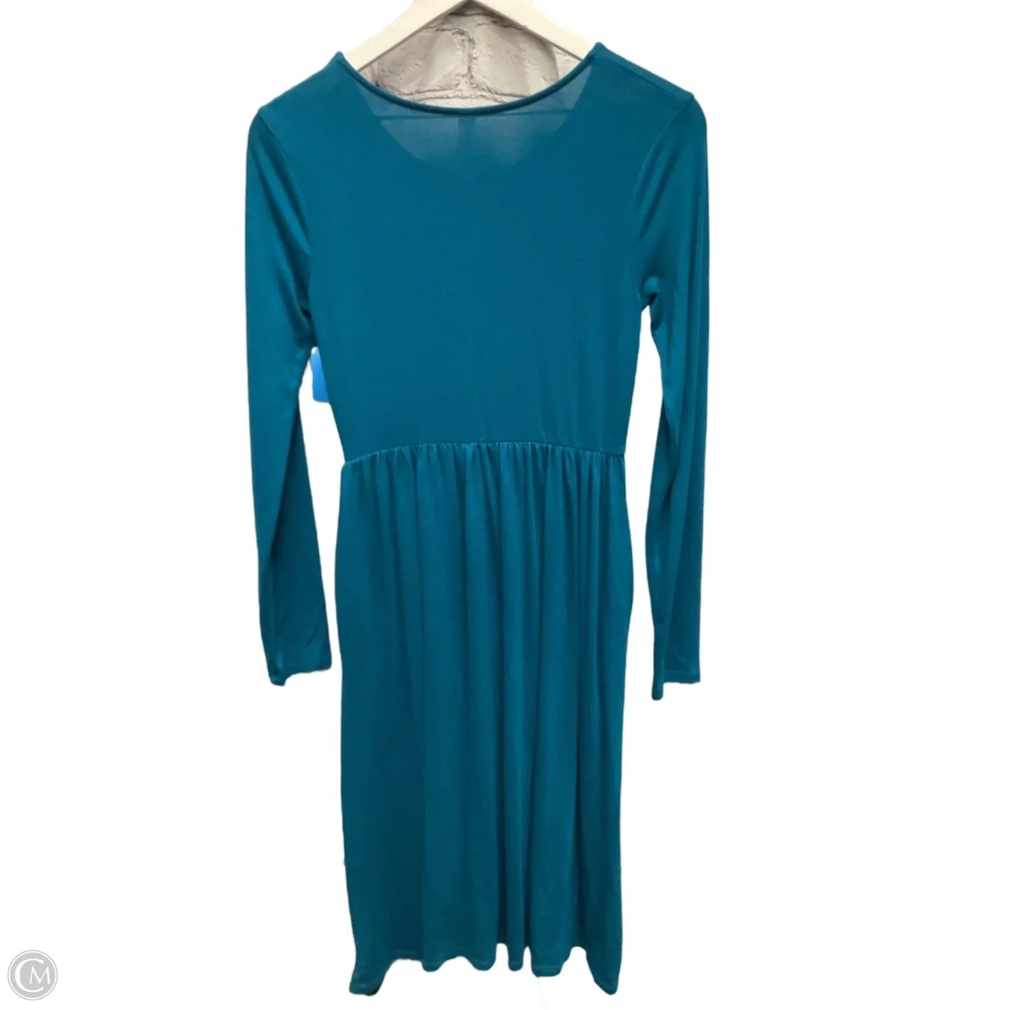 Dress Casual Midi By Zenana In Teal, Size: S