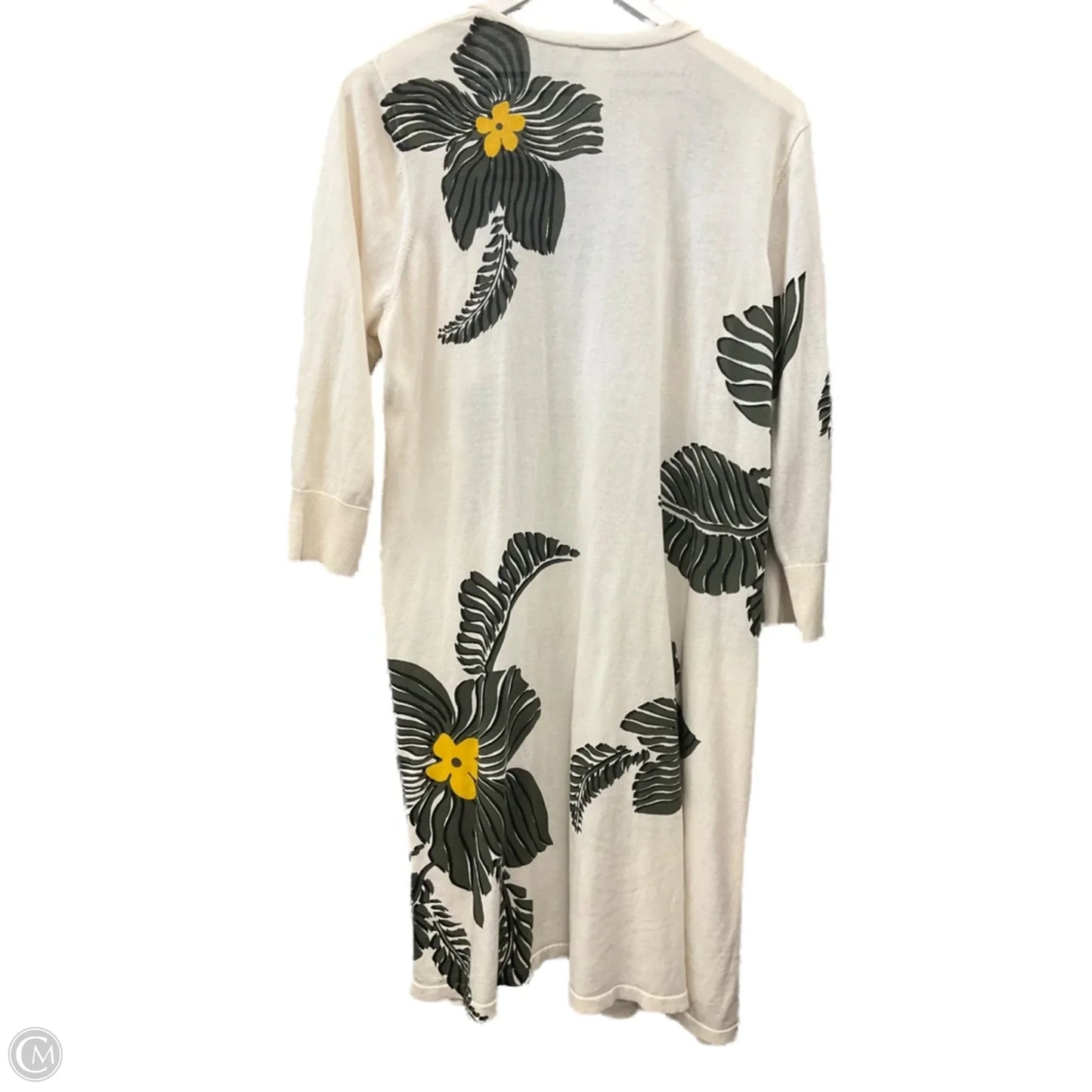 Cardigan By Chicos In Cream, Size: Xl