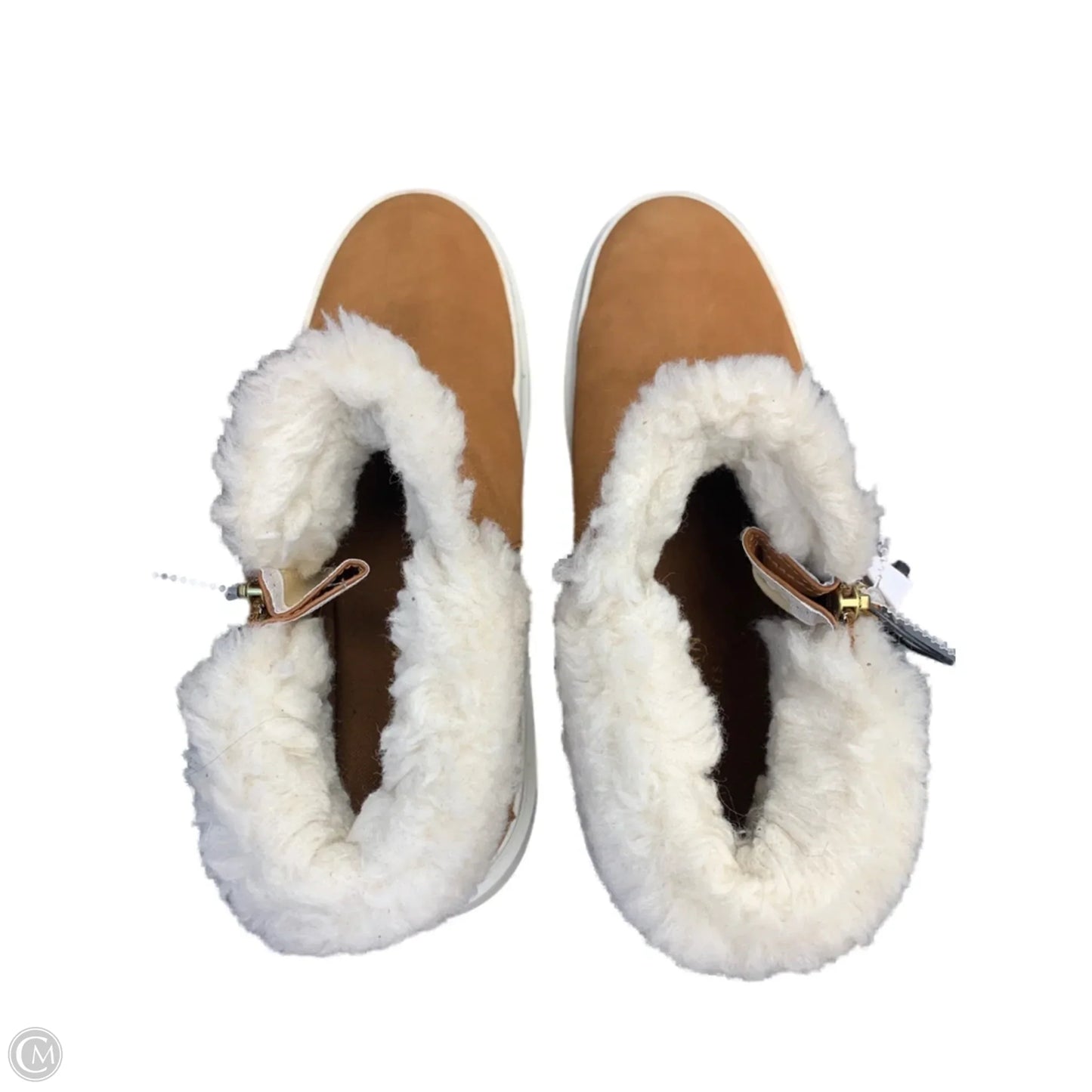 Boots Ankle Flats By Cole-haan In Tan, Size: 10.5