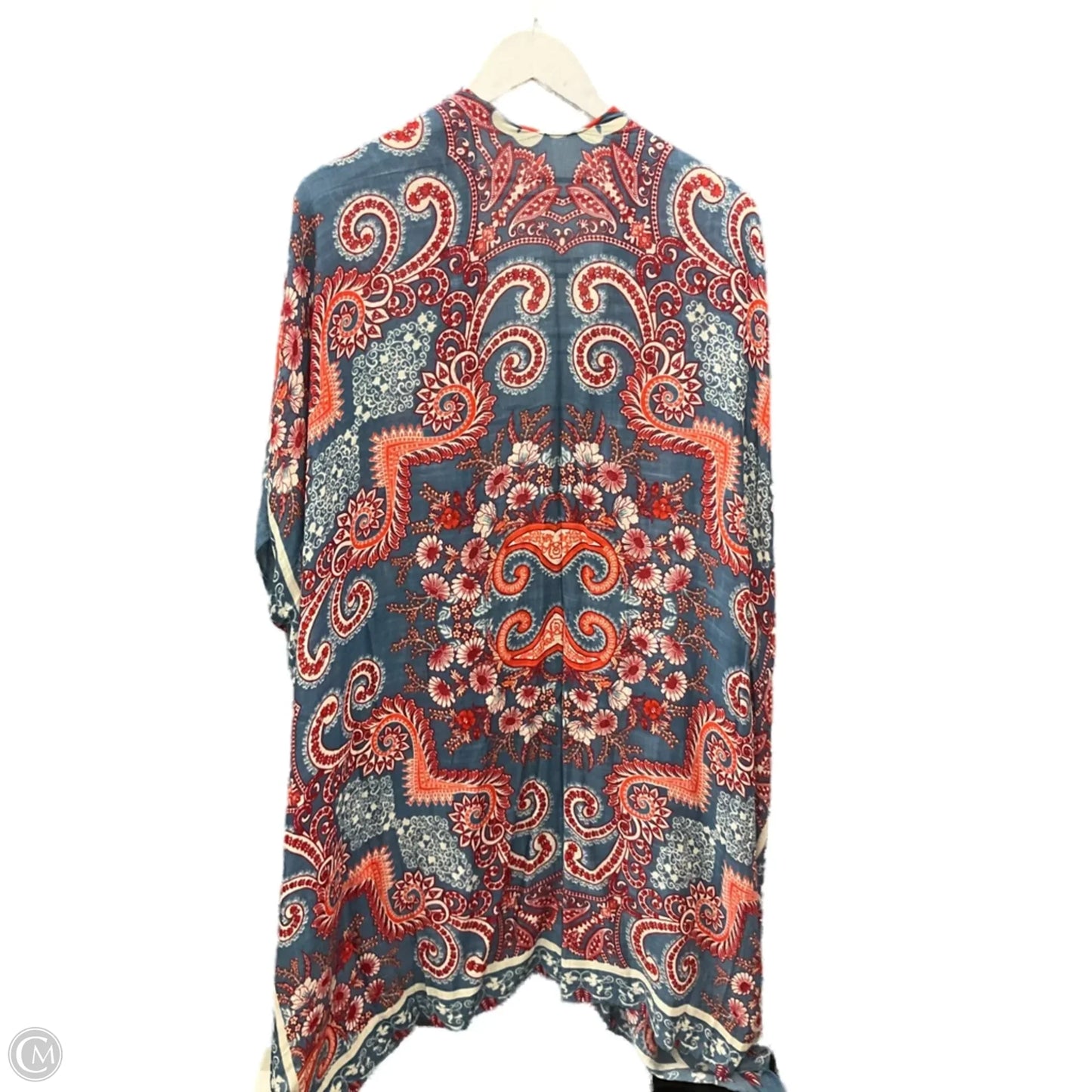 Top Short Sleeve By Clothes Mentor In Blue, Size: 2x