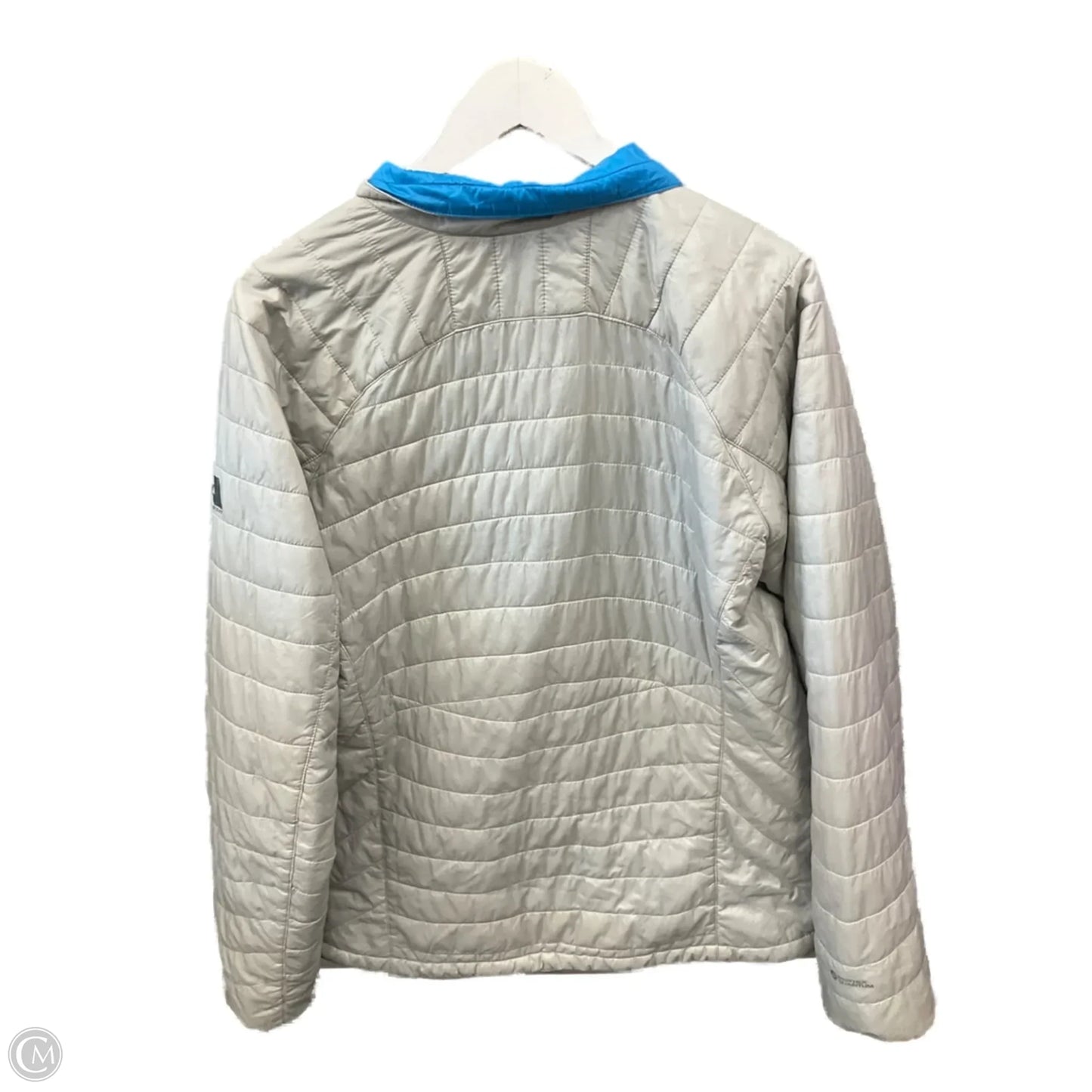 Jacket Puffer & Quilted By Eddie Bauer In Grey, Size: Xl