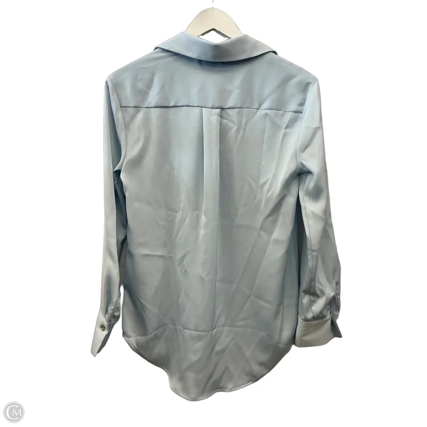 Blouse Long Sleeve By Rachel Zoe In Blue, Size: Xs