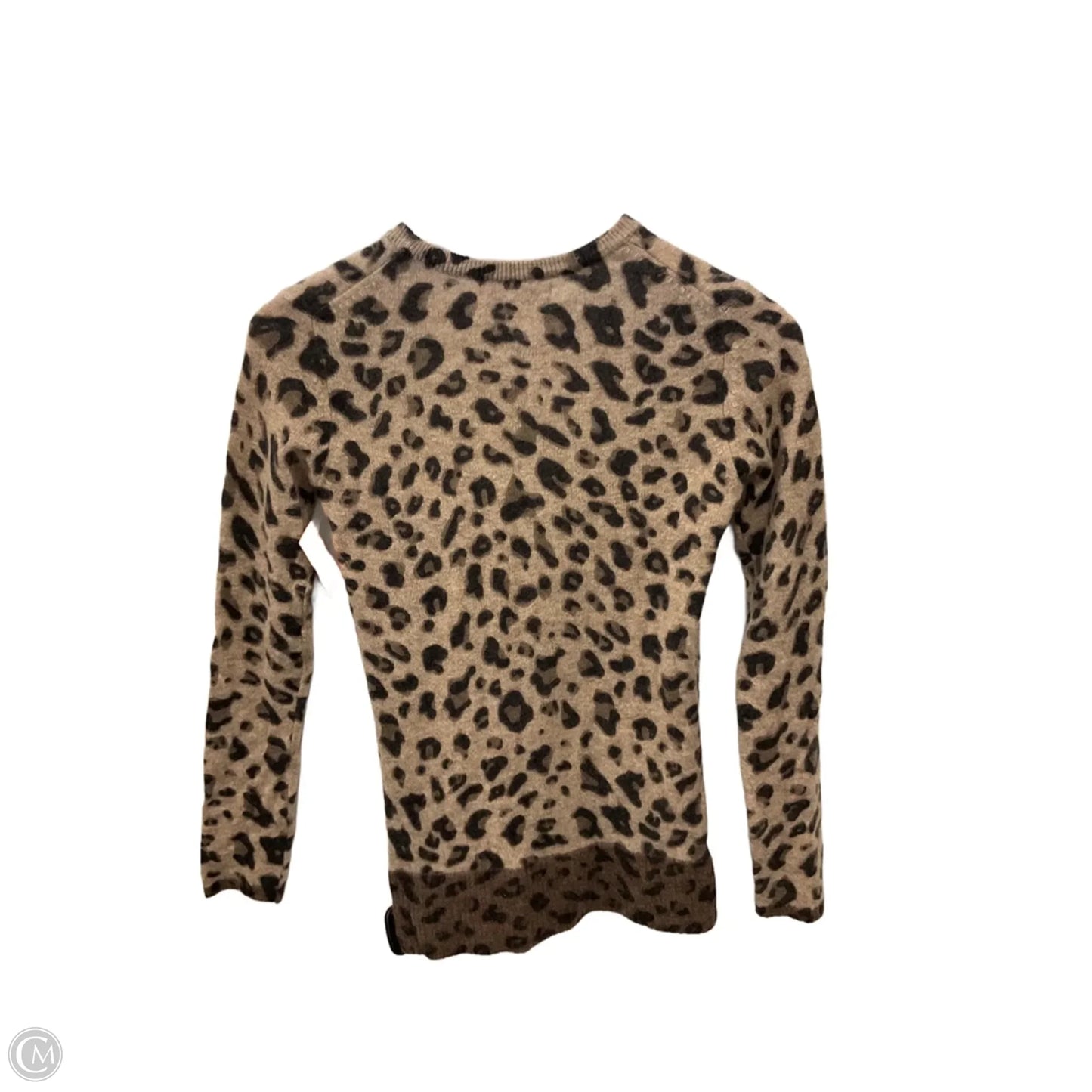 Sweater Cashmere By Magaschoni In Animal Print, Size: S