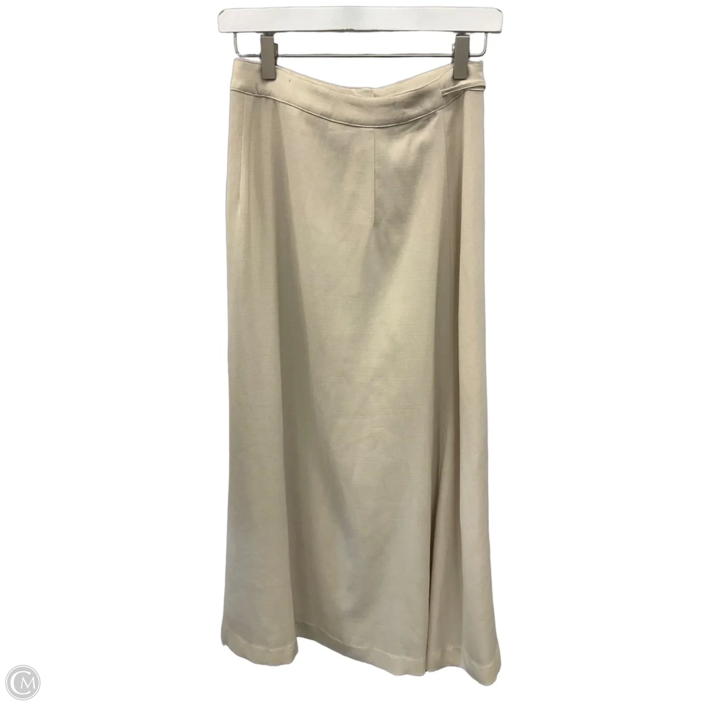 Skirt Midi By Clothes Mentor In White, Size: 4