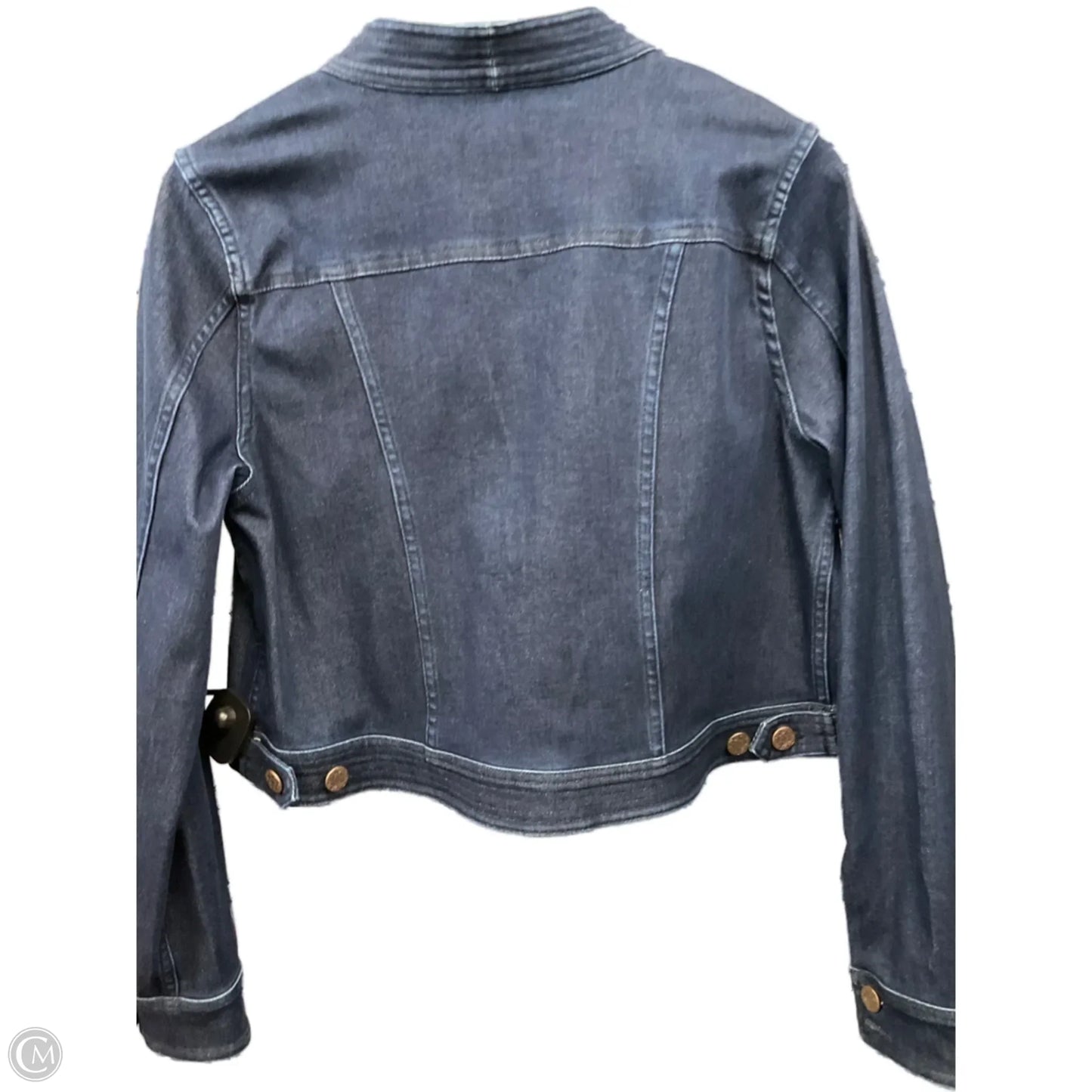 Jacket Denim By Soft Surroundings In Blue Denim, Size: M