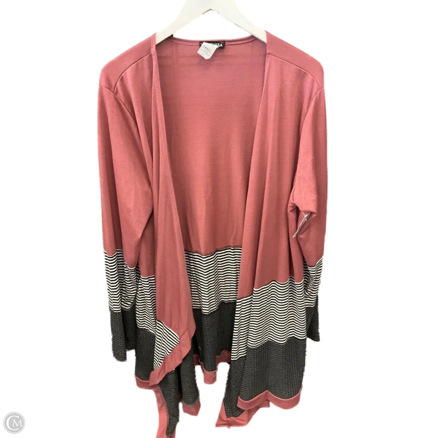 Cardigan By Heimish Usa In Pink, Size: 3x