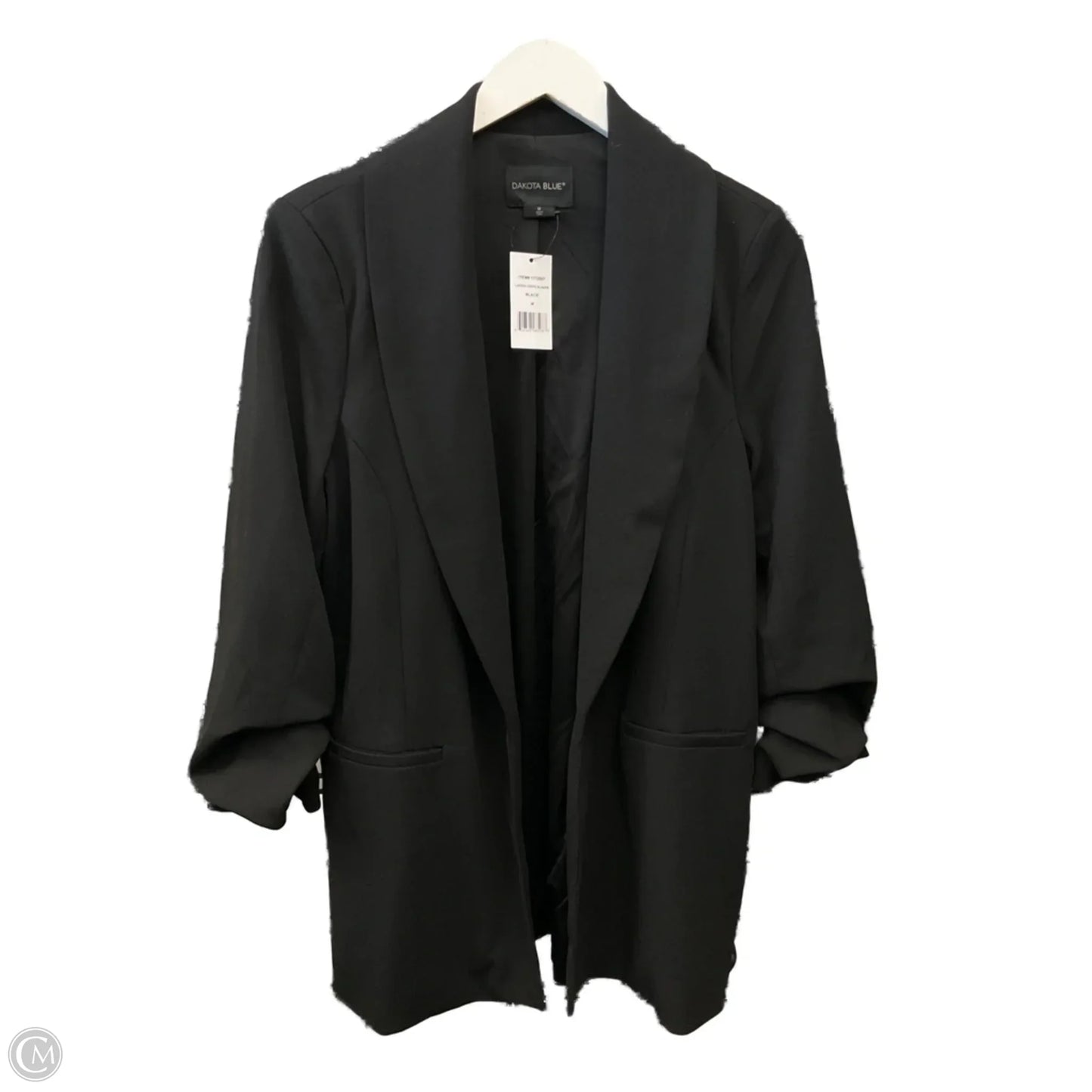 Blazer By Clothes Mentor In Black, Size: M