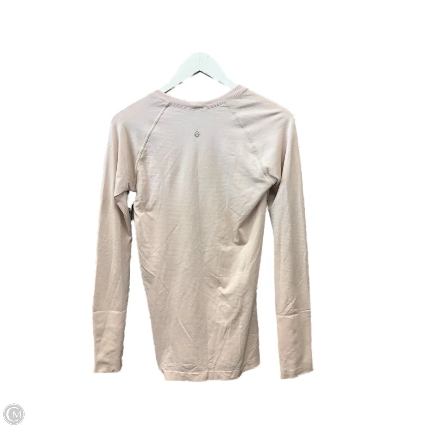 Athletic Top Long Sleeve Crewneck By Lululemon In Pink, Size: 8