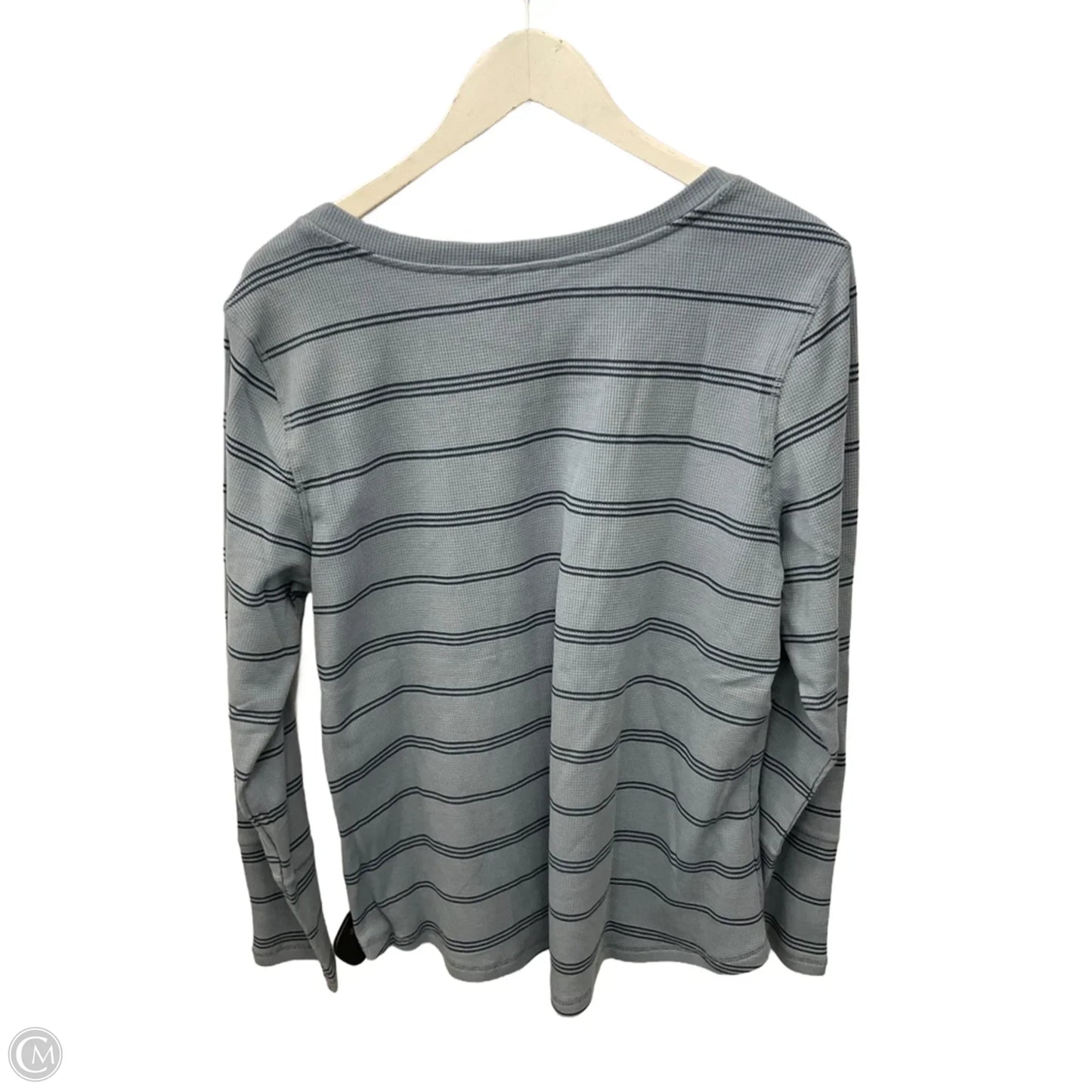 Top Long Sleeve Basic By Christopher And Banks In Blue, Size: Xl