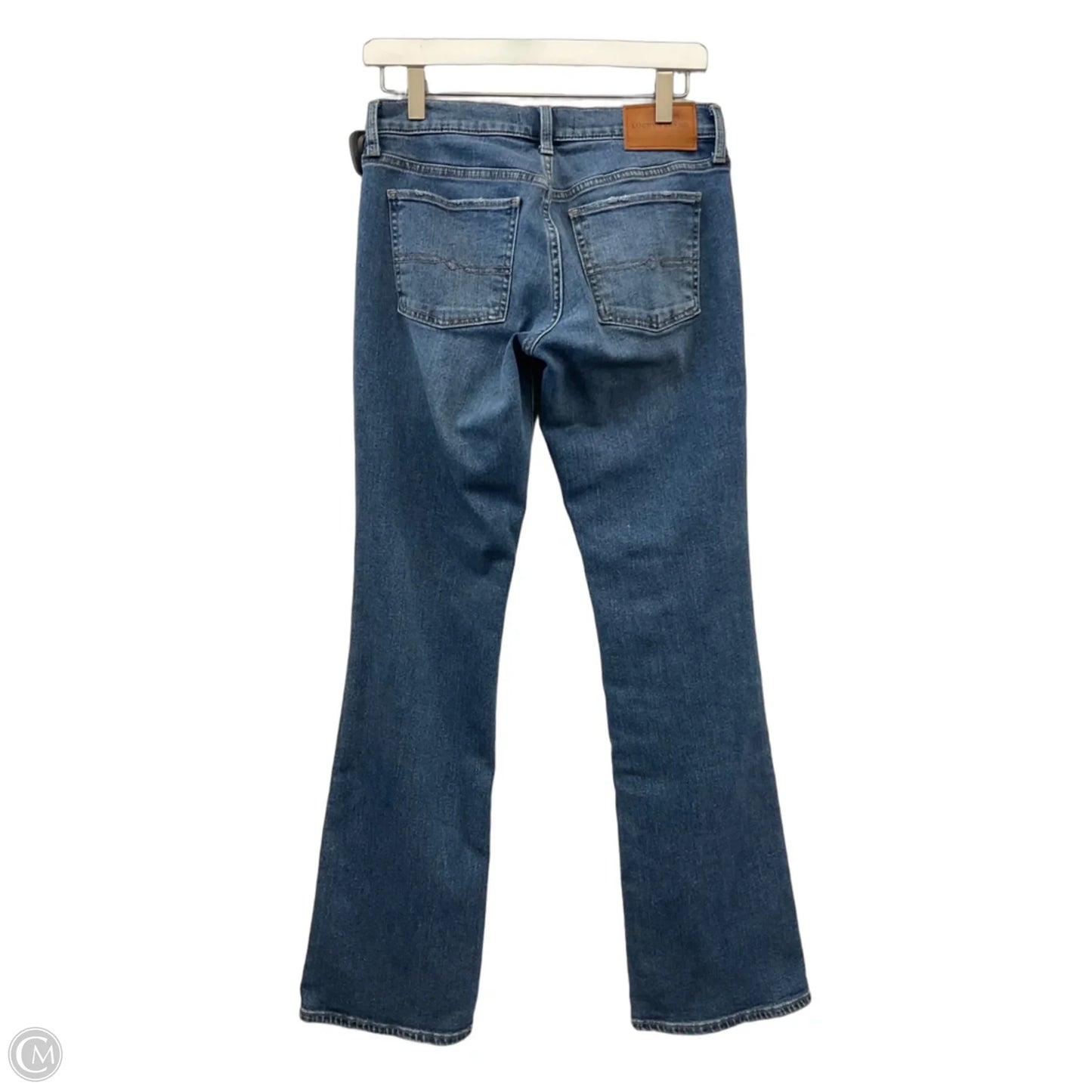 Jeans Boot Cut By Lucky Brand In Blue Denim, Size: 4