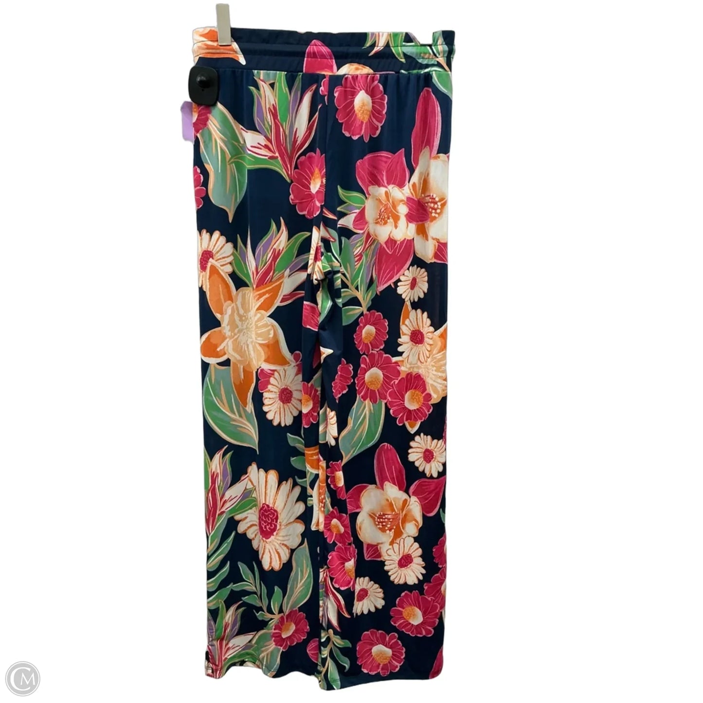 Pants Wide Leg By Clothes Mentor In Floral Print, Size: 4