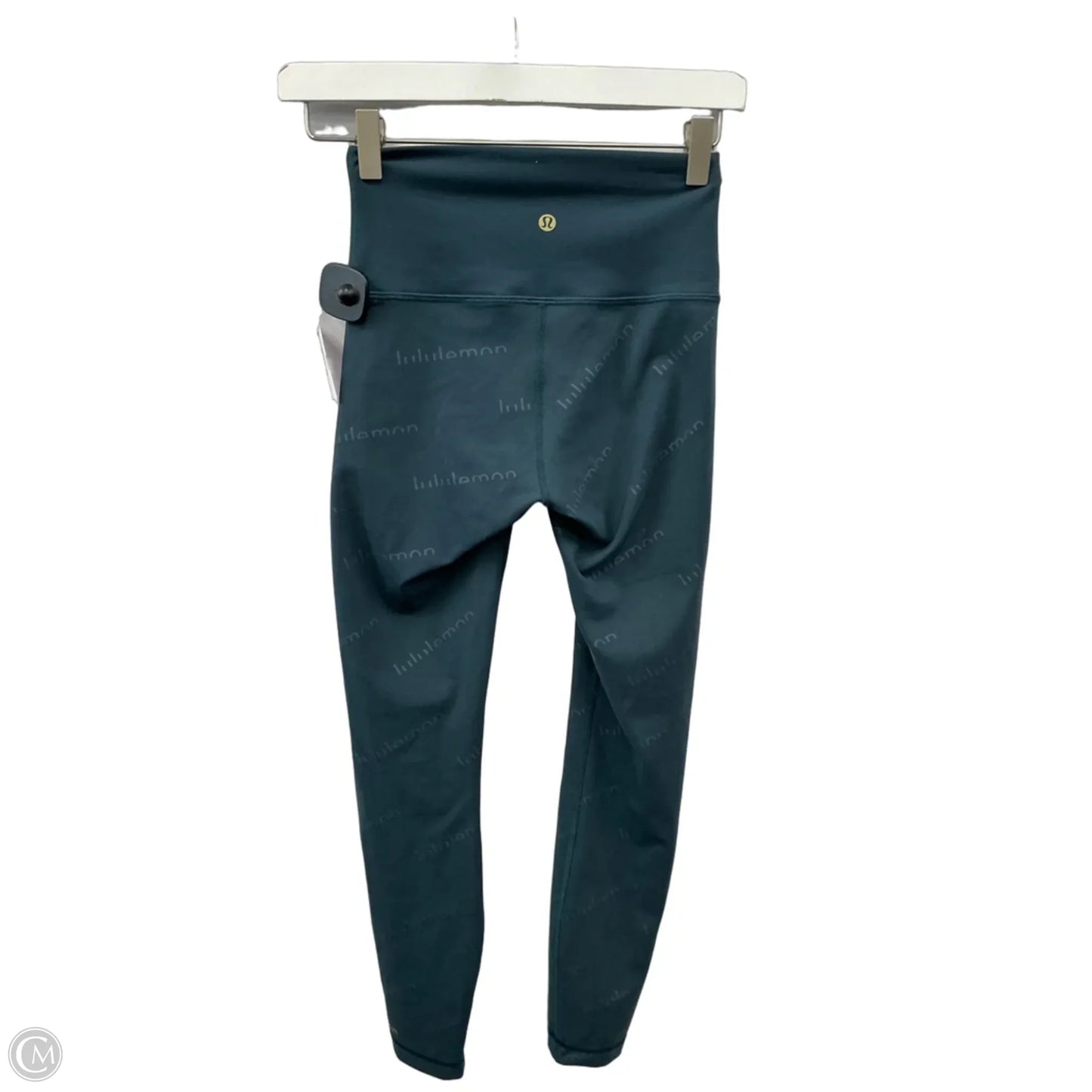 Athletic Leggings By Lululemon In Green, Size: S