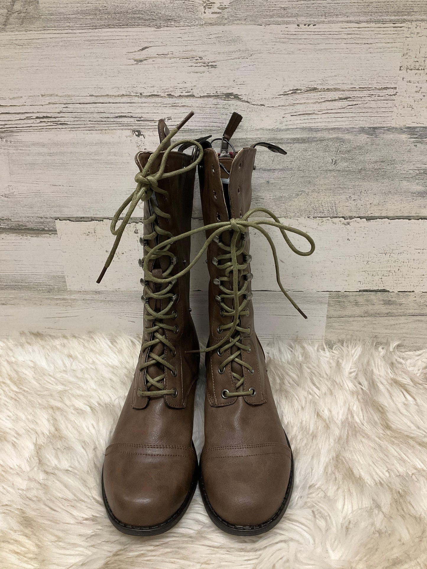 Boots Mid-calf Flats By Madden Girl Size: 8.5