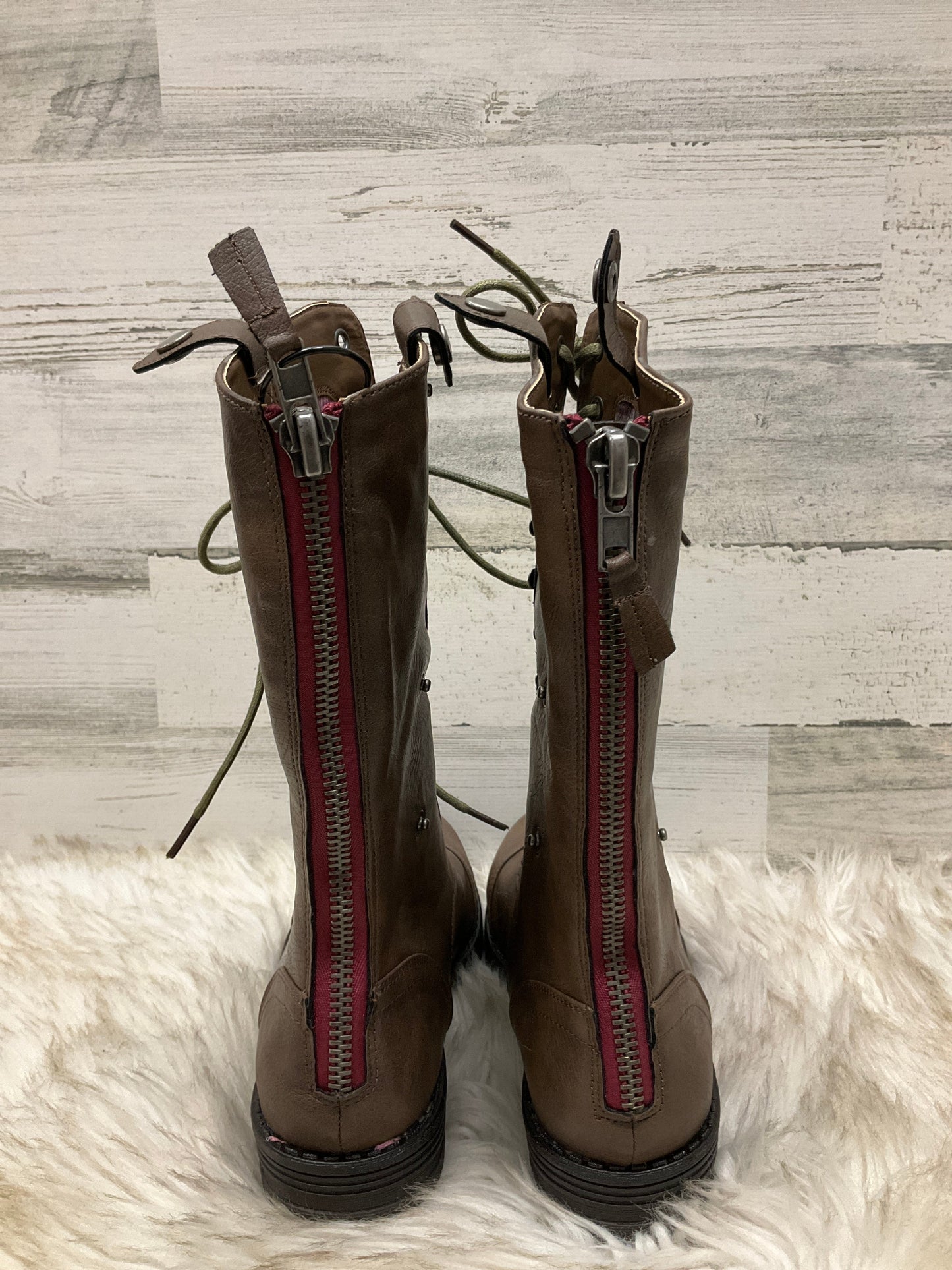 Boots Mid-calf Flats By Madden Girl Size: 8.5