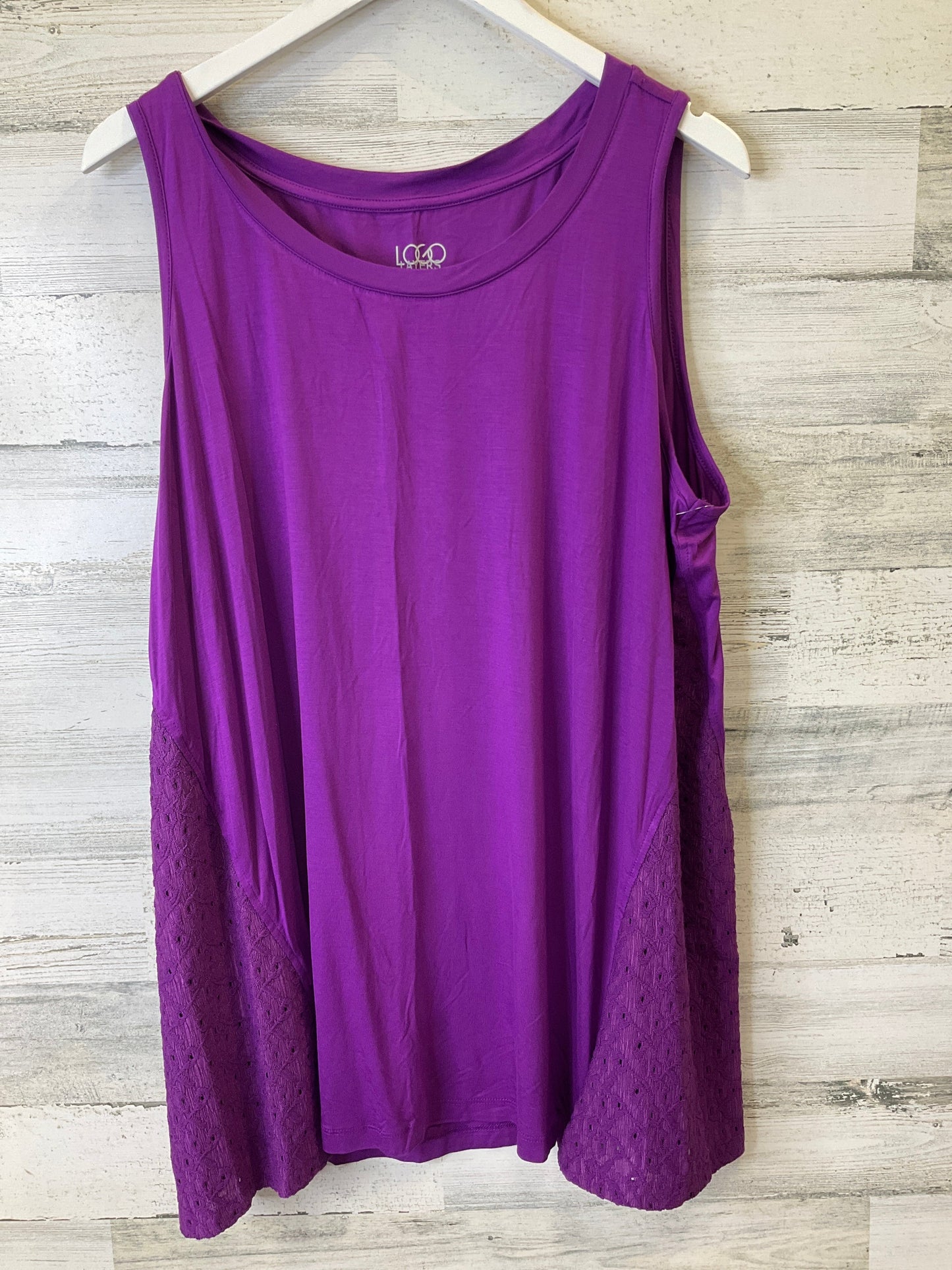 Tank Top By Logo Size: 1x