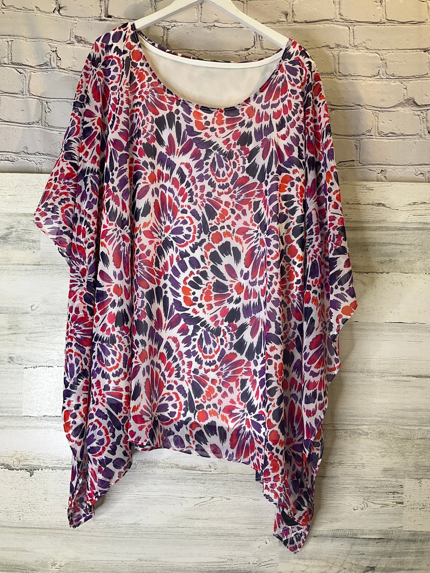 Blouse Short Sleeve By Jessica London Size: 3x