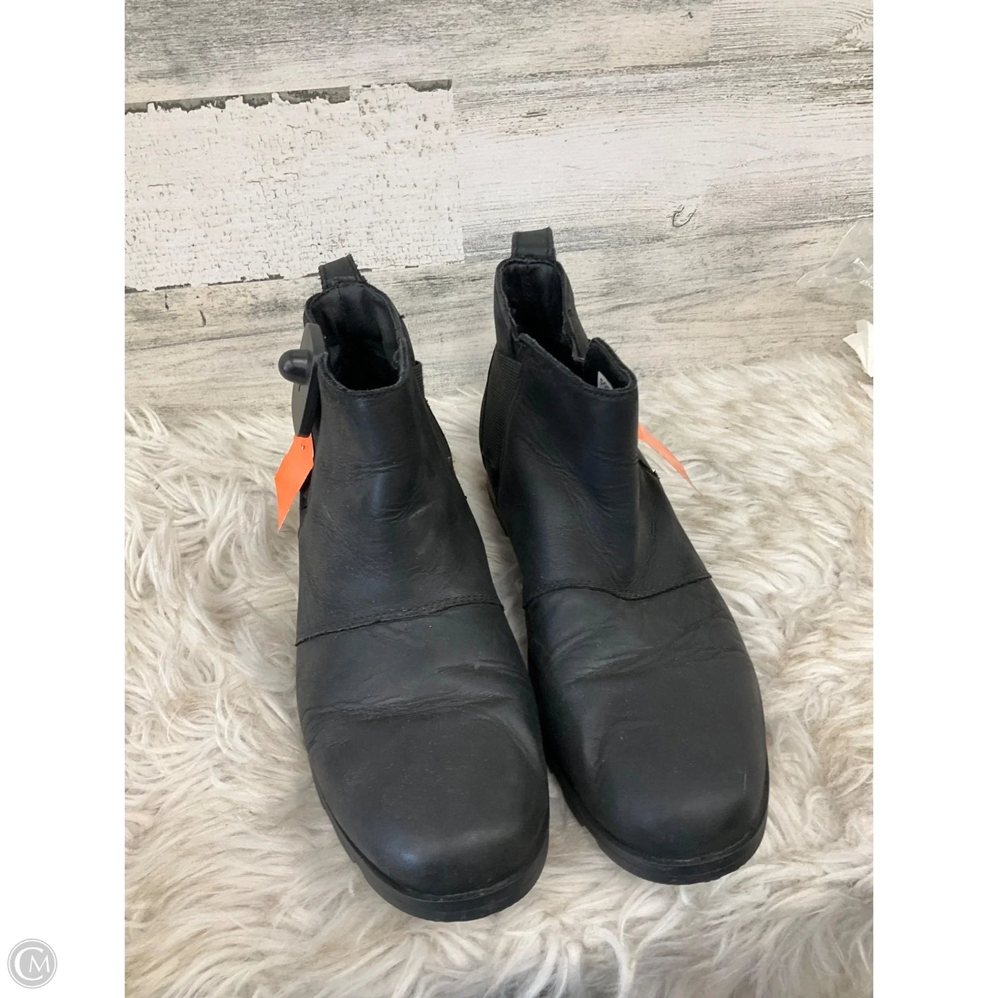 Boots Ankle Flats By Sorel In Black, Size: 11