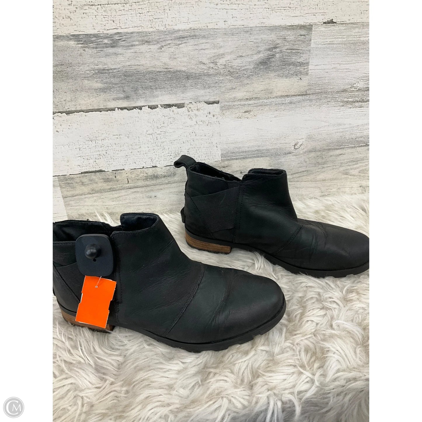 Boots Ankle Flats By Sorel In Black, Size: 11