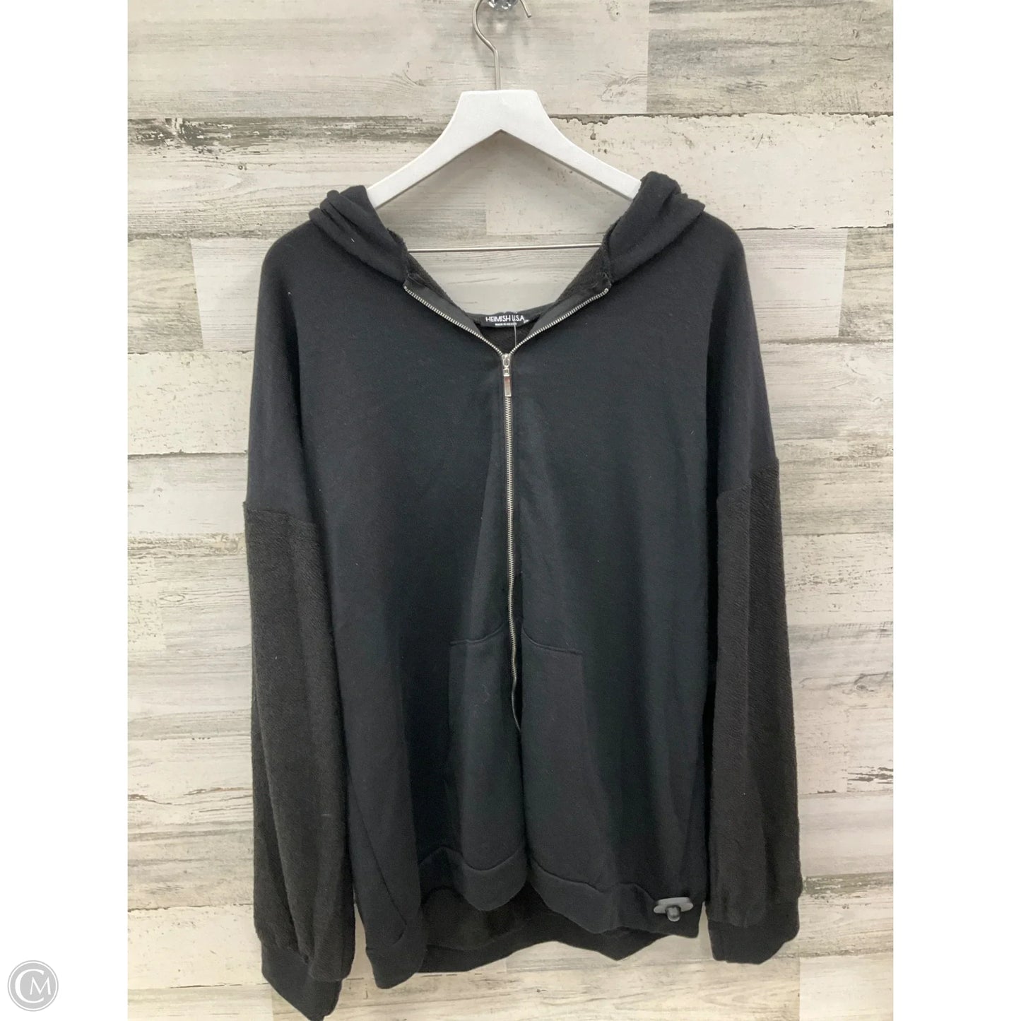 Athletic Jacket By Heimish Usa In Black, Size: 3x