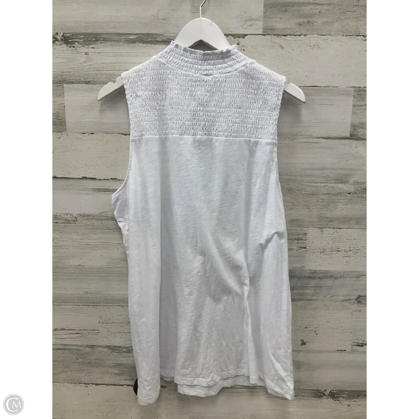 Top Sleeveless By Torrid In White, Size: 2x