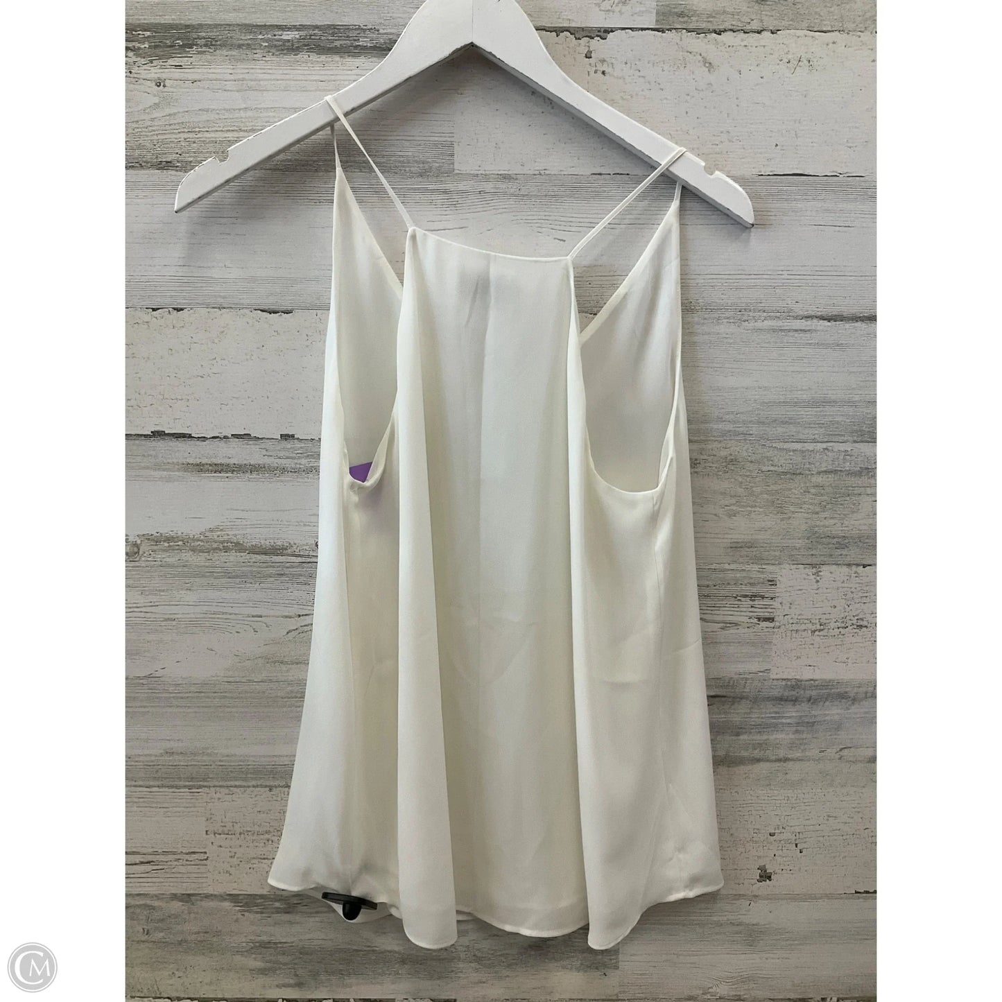 Top Sleeveless By Loft In Cream, Size: S