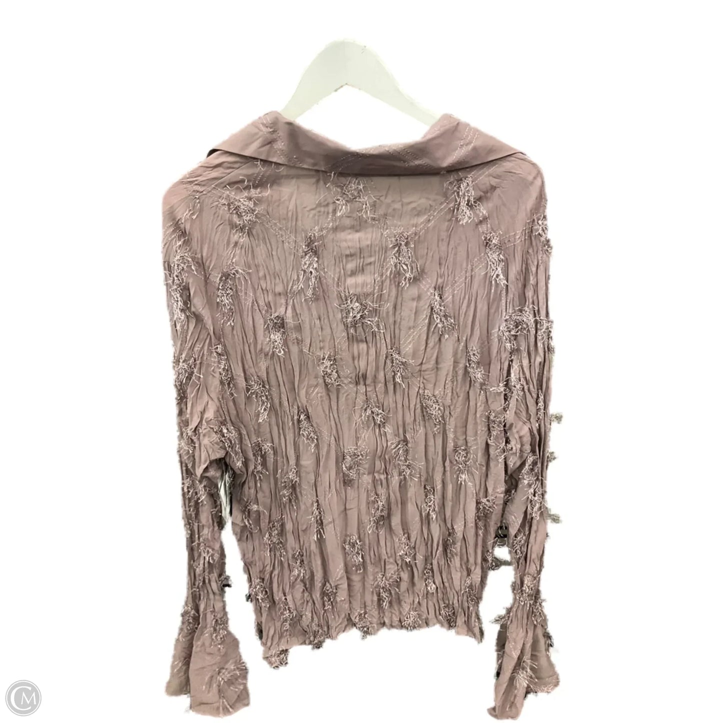 Top Long Sleeve By Clothes Mentor In Purple, Size: 3x