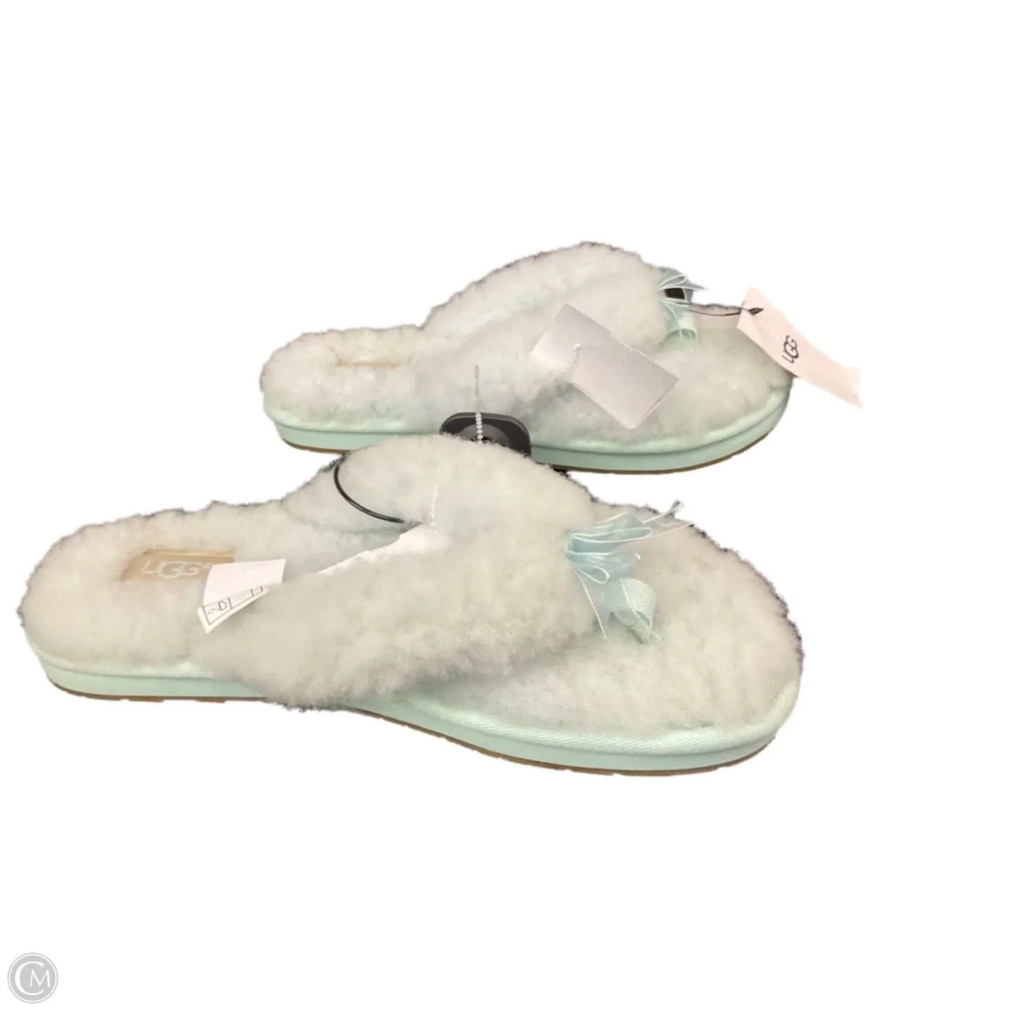 Slippers Designer By Ugg In Green size 8