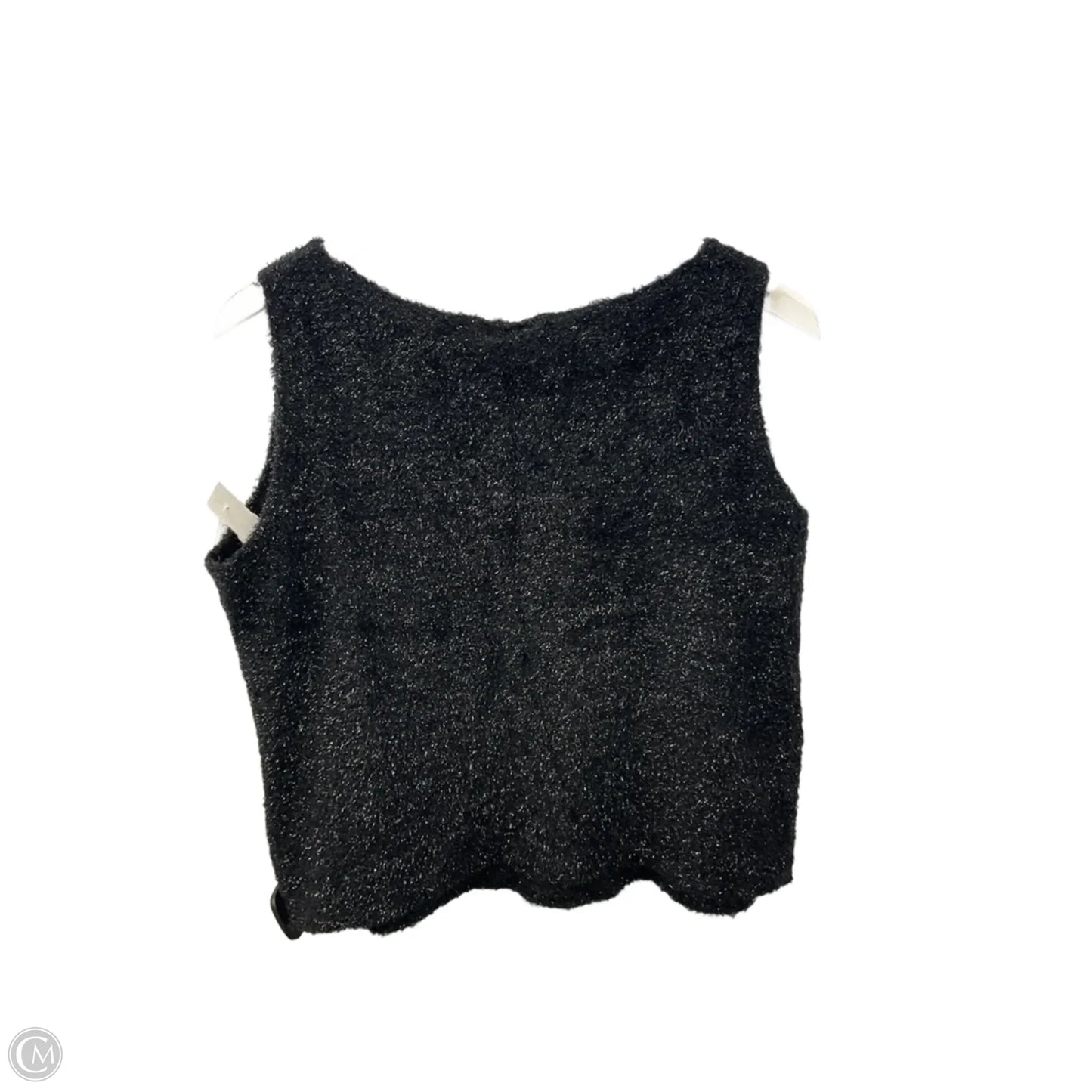 Top Sleeveless By Agb In Black, Size: Xl