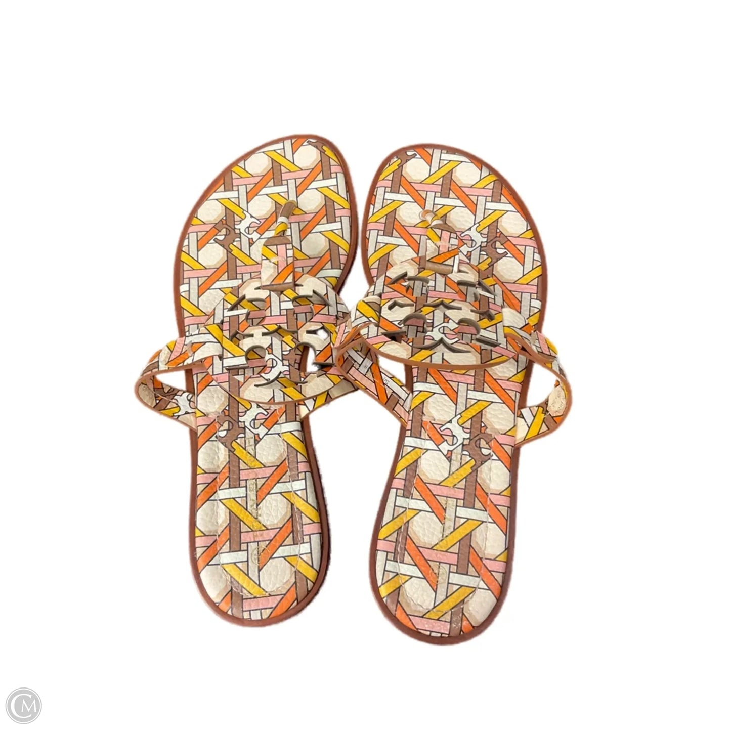 Sandals Designer By Tory Burch In Multi-colored, Size: 6