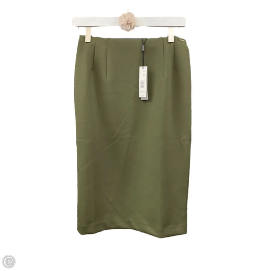 Skirt Midi By T Tahari In Green, Size: S