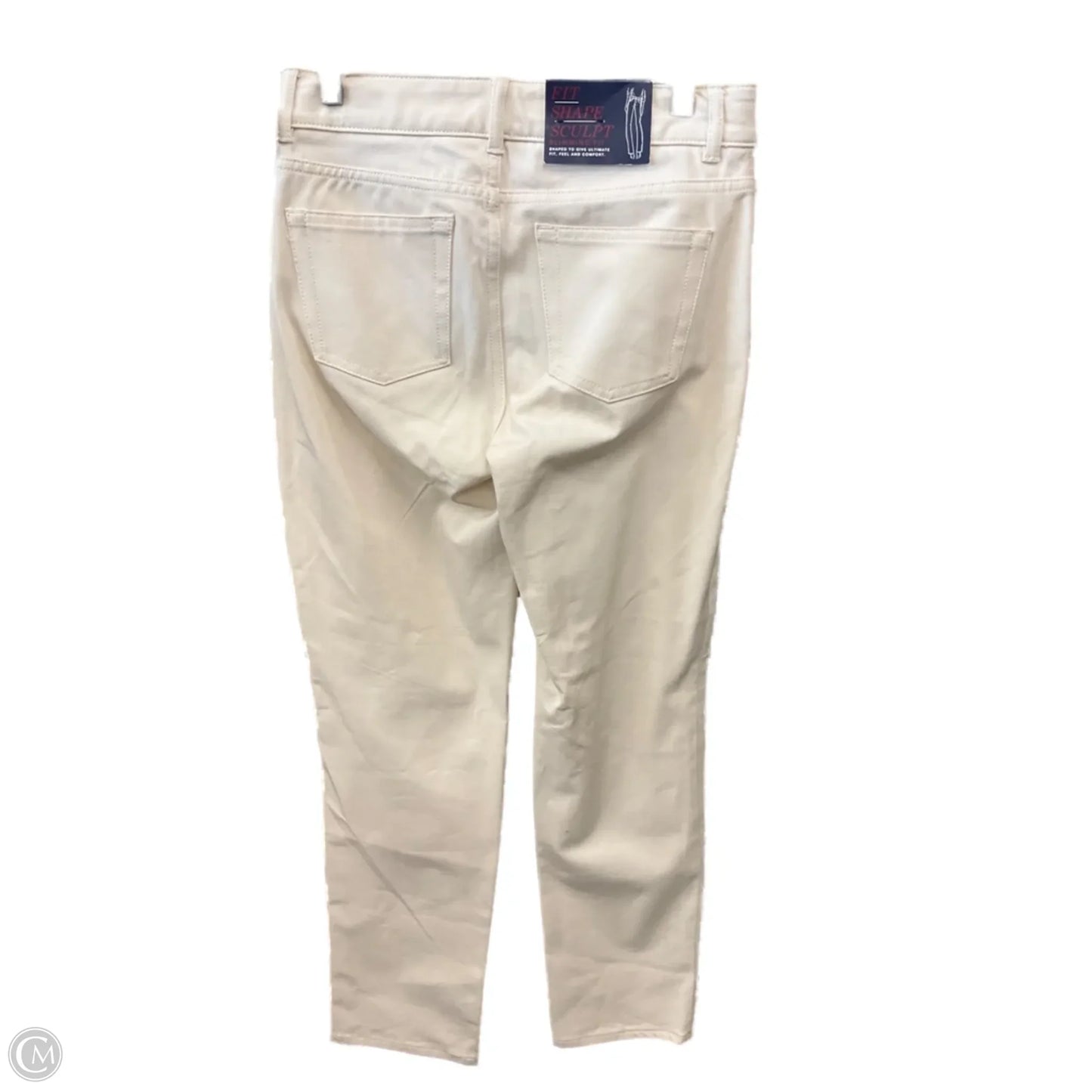 Jeans Boot Cut By Chaps In Cream, Size: 4