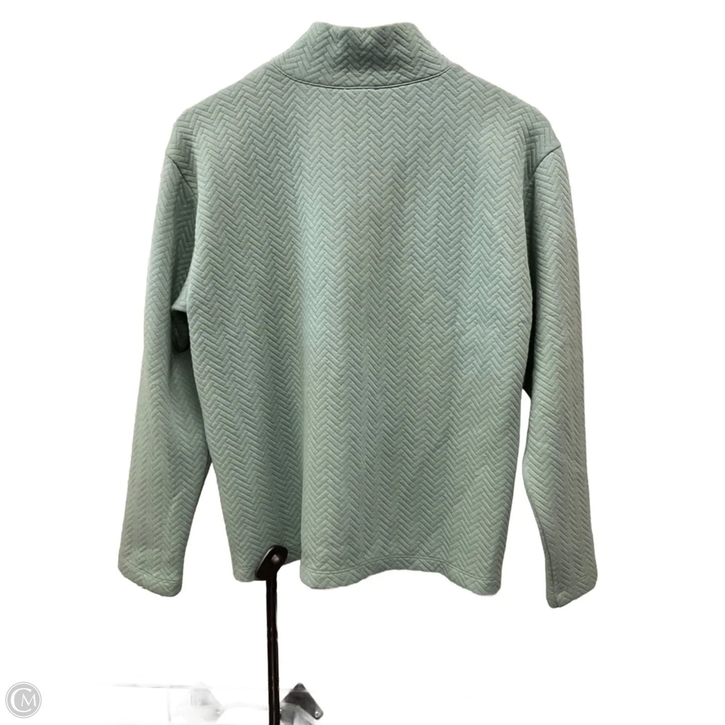 Top Long Sleeve By J. Crew In Green, Size: M