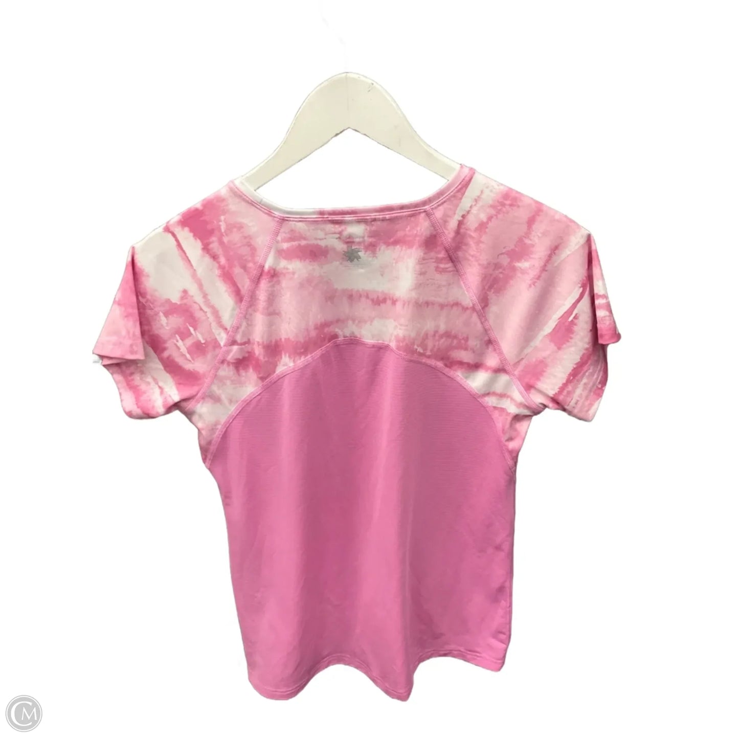 Athletic Top Short Sleeve By Tek Gear In Pink, Size: S