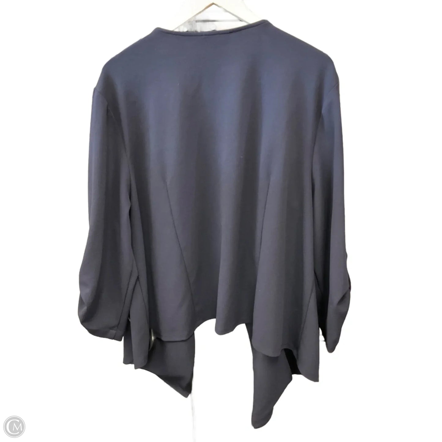 Cardigan By Soho Apparel In Navy, Size: 3x