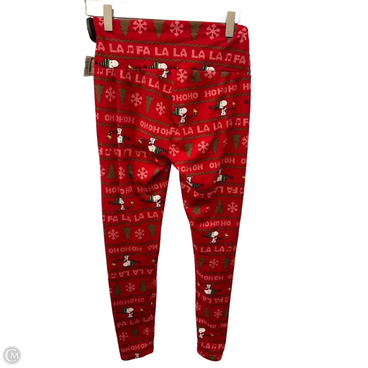 Pants Leggings By Cme In Red, Size: S