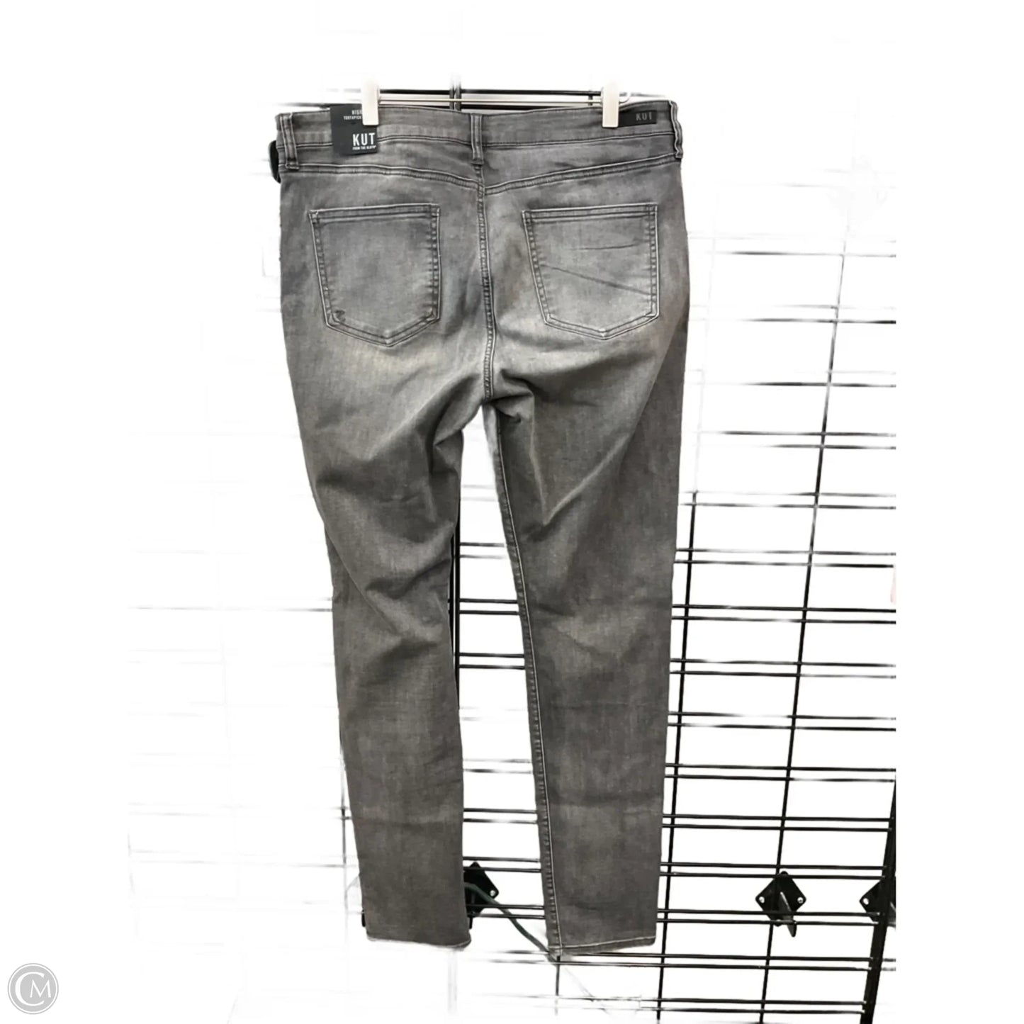 Jeans Skinny By Kut In Grey, Size: 16