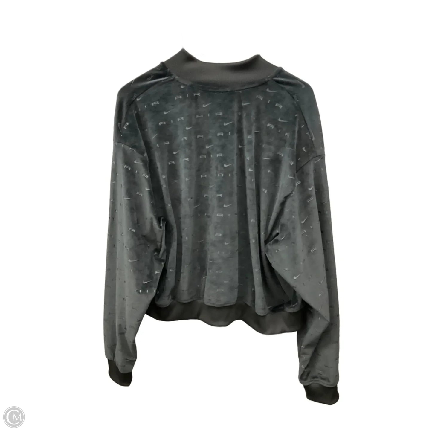 Athletic Jacket By Nike Apparel In Black, Size: Xxl