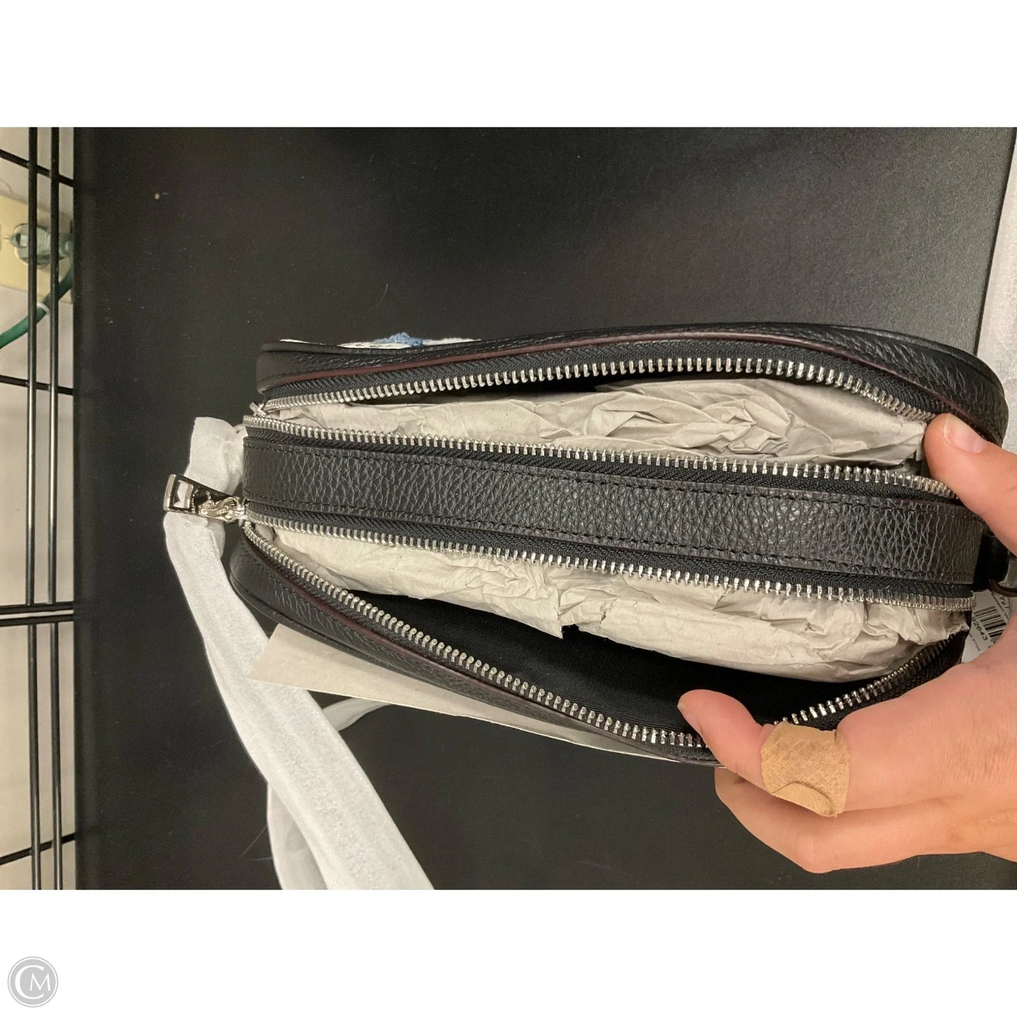 Crossbody Designer By Coach, Size: Medium